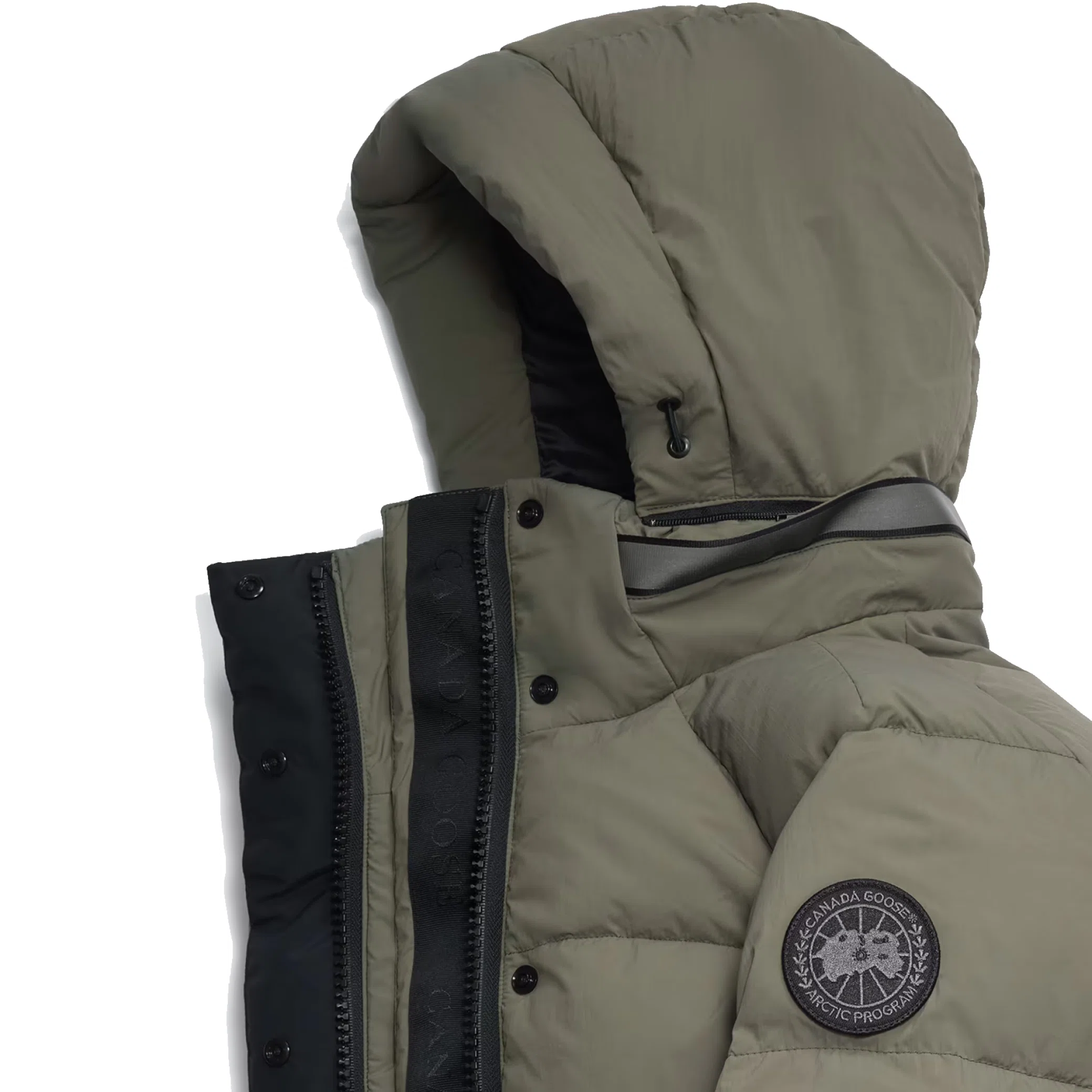 Пуховики Canada Goose Junction Parka Black Label WMNS "Smokey Sage" | Farsel