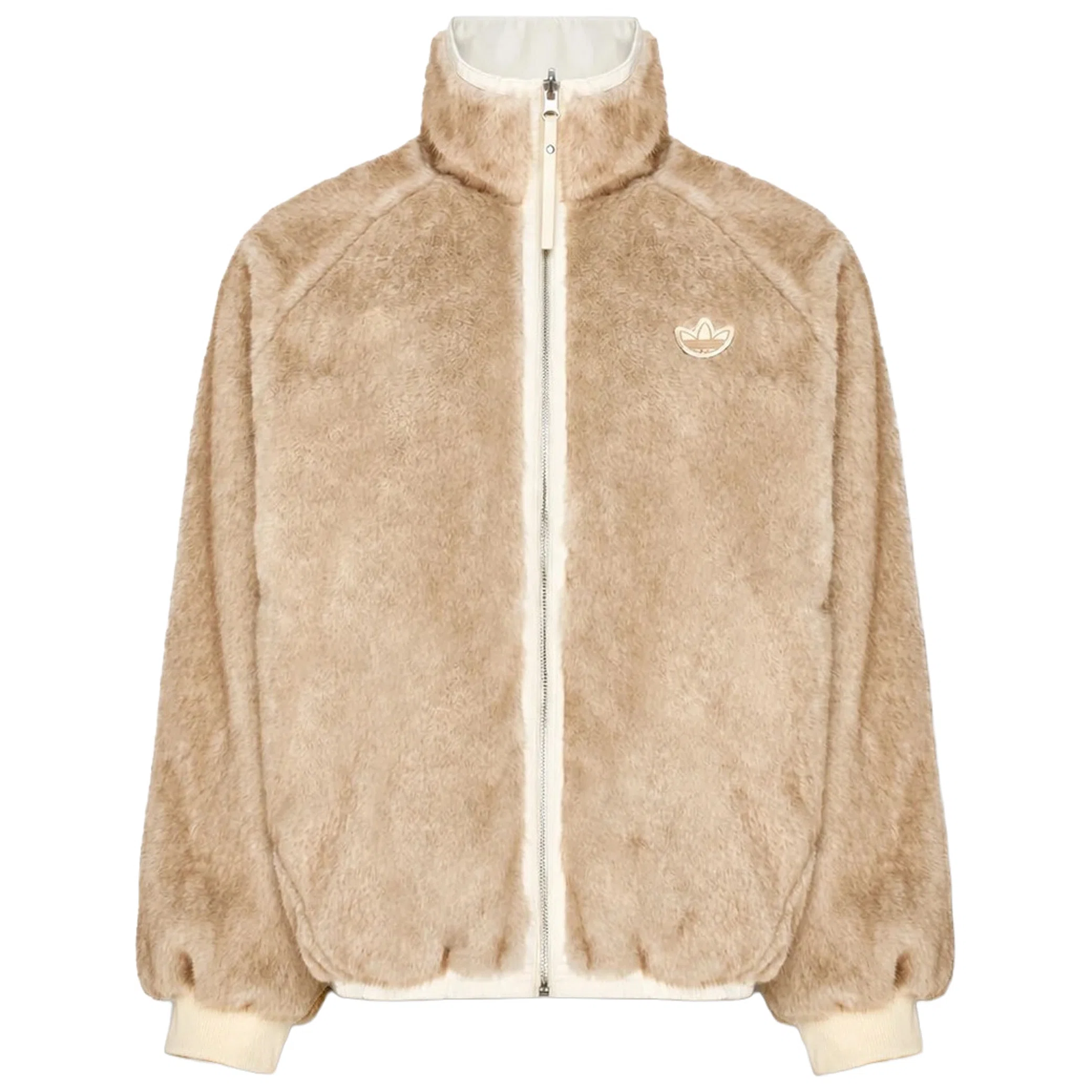 Куртки Adidas Reversible Faux Fur Jacket "Beige" | Farsel