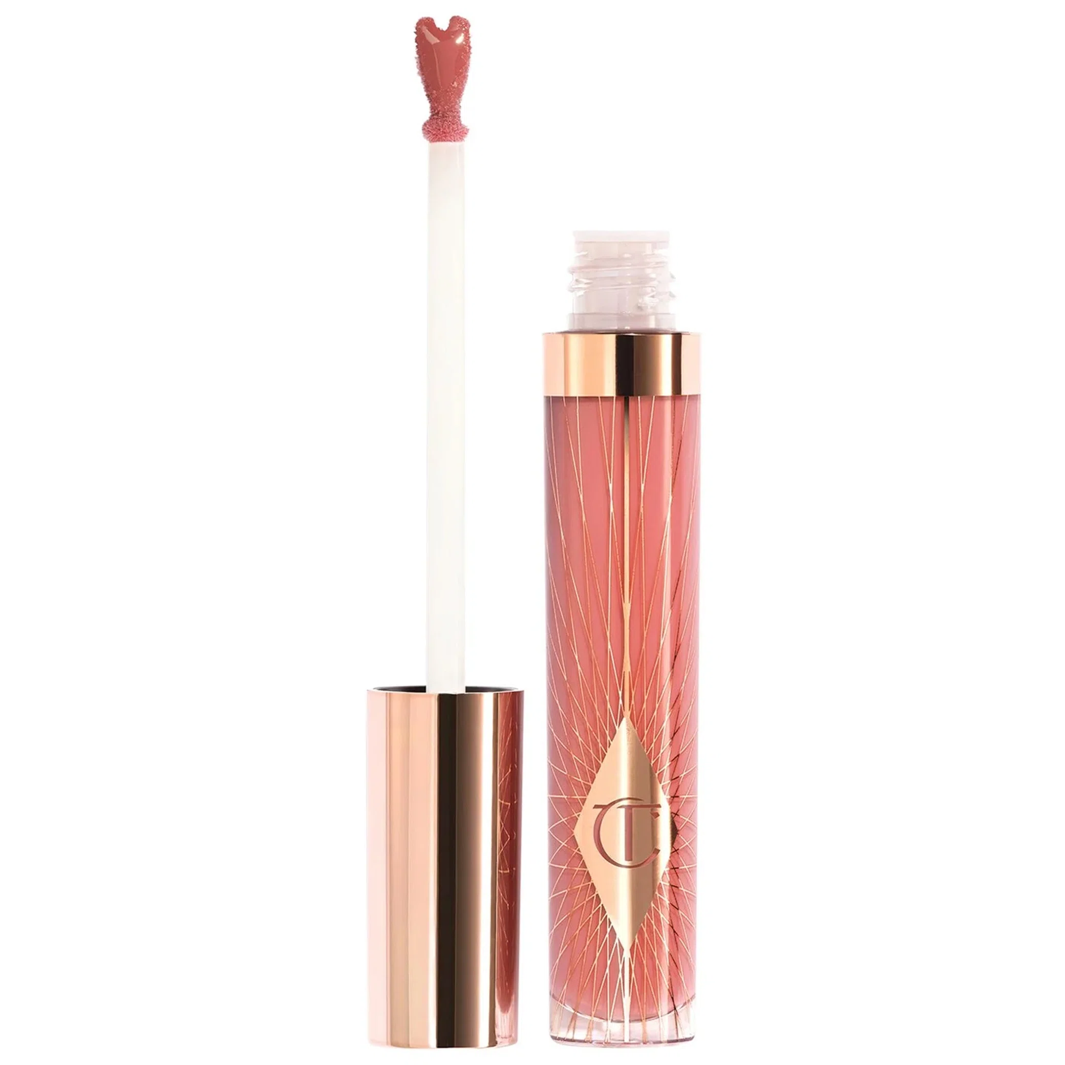 Блески для губ Charlotte Tilbury Collagen Lip Bath "Pillow Talk Medium" | Farsel