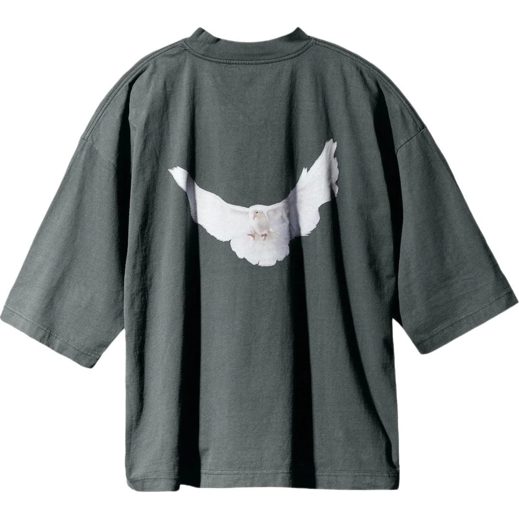 Футболки YEEZY x GAP Yeezy Gap Engineered by Balenciaga Dove 3/4 Sleeve Tee "Dark Green" | Farsel