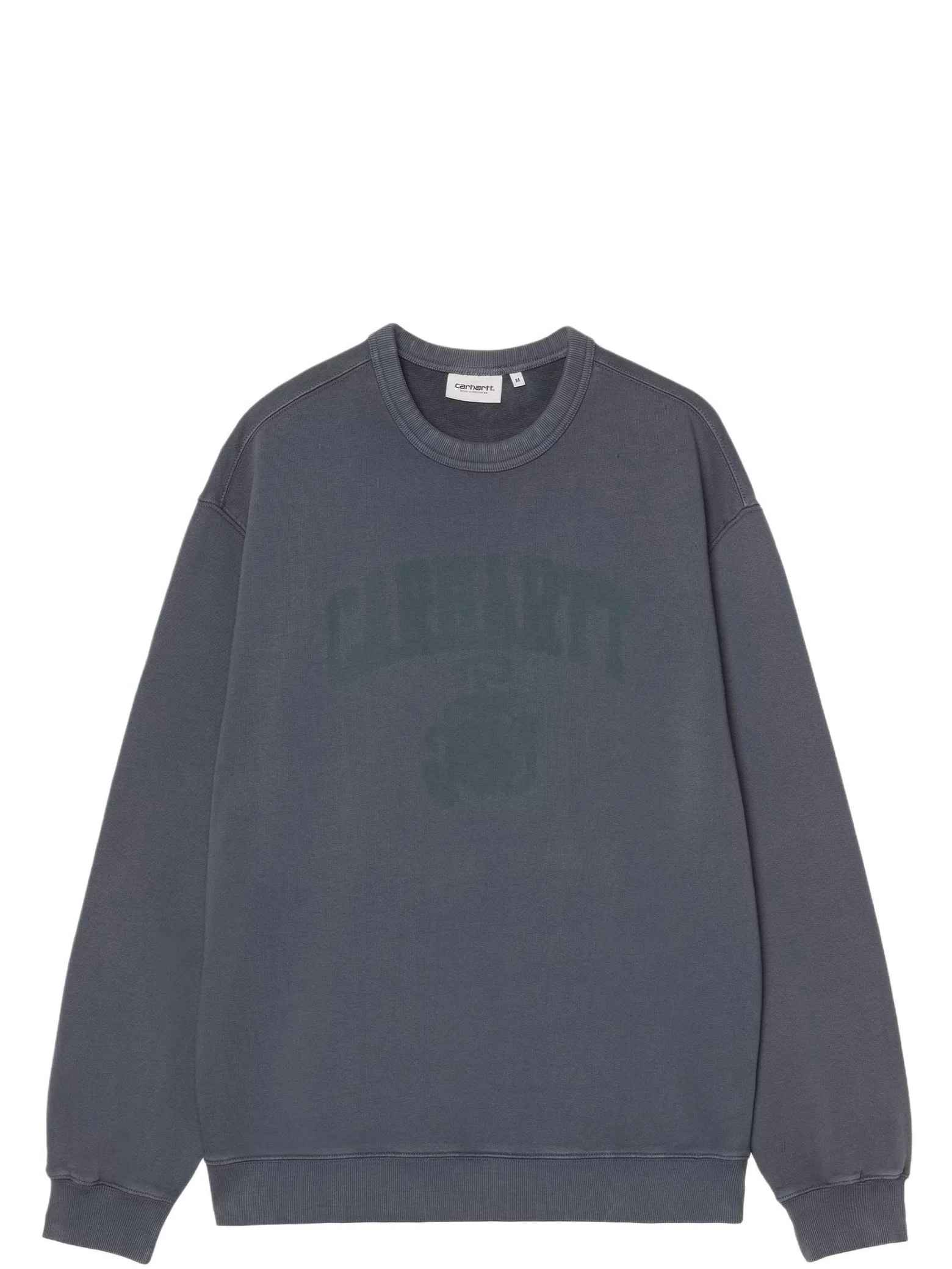 Свитеры Carhartt WIP Faded Pond Corps Sweatshirt Cypress "Grey" | Farsel