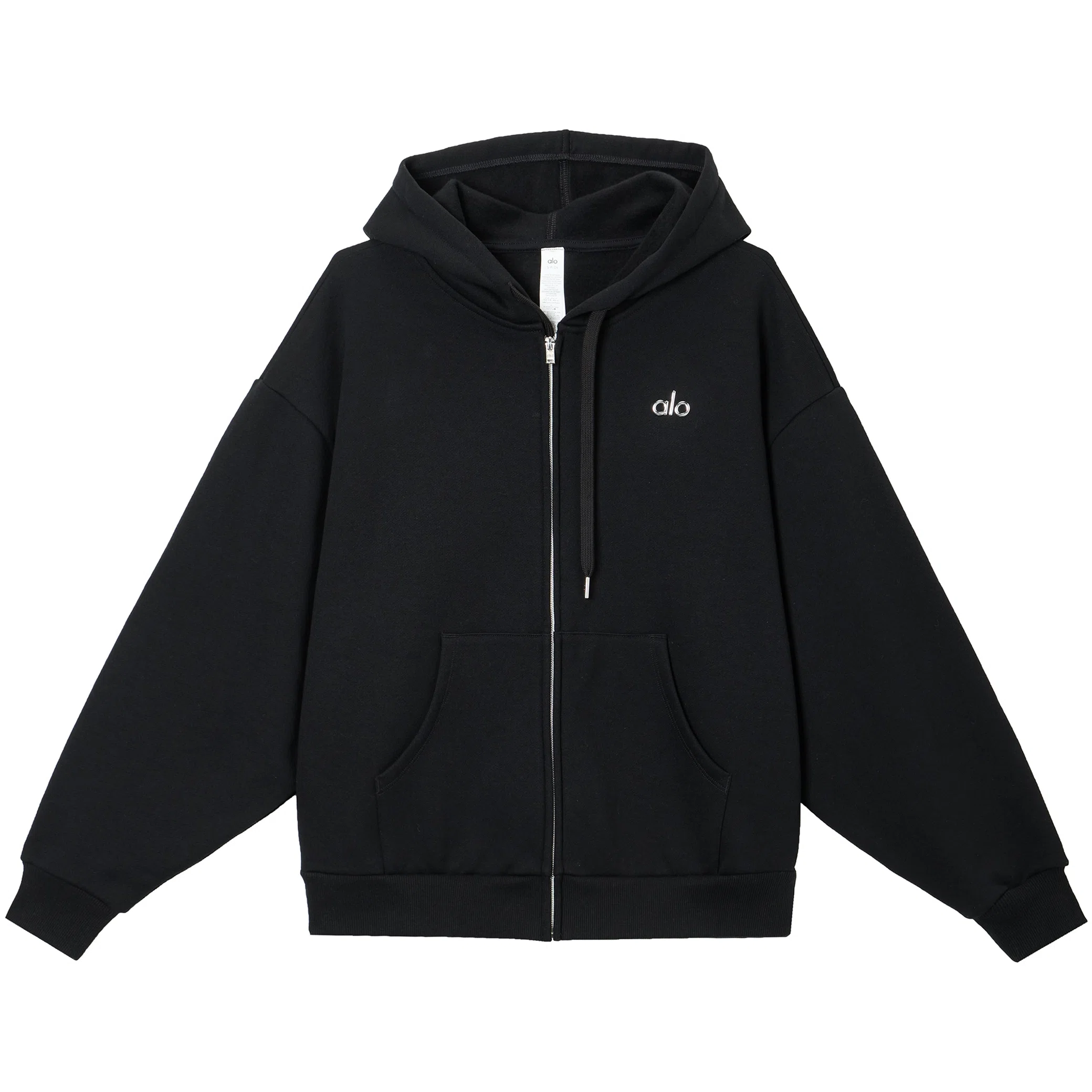 Худи Alo Yoga Accolade Full Zip Hoodie "Black" | Farsel