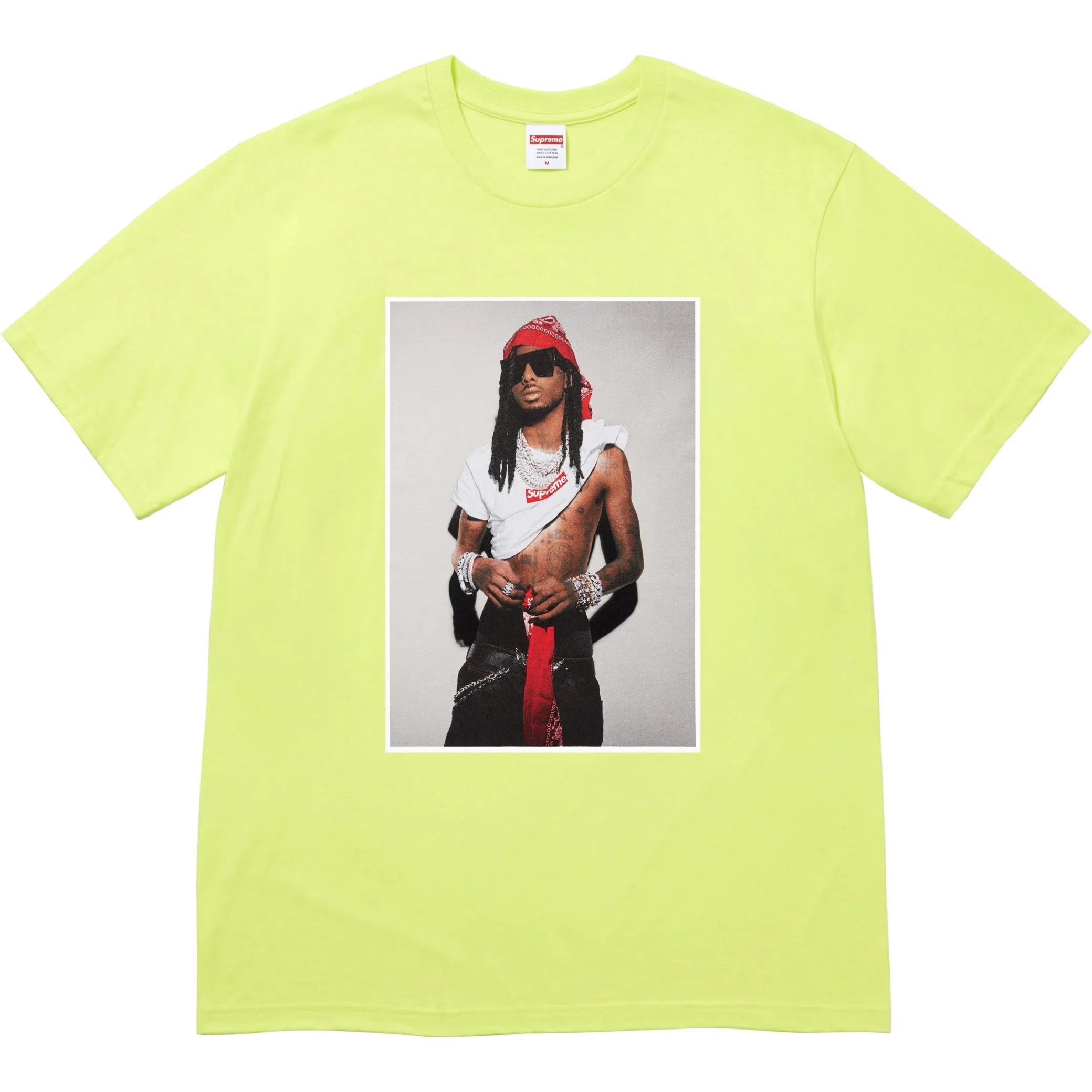  Supreme FW25 Playboi Carti Tee "Pale Green" | Farsel