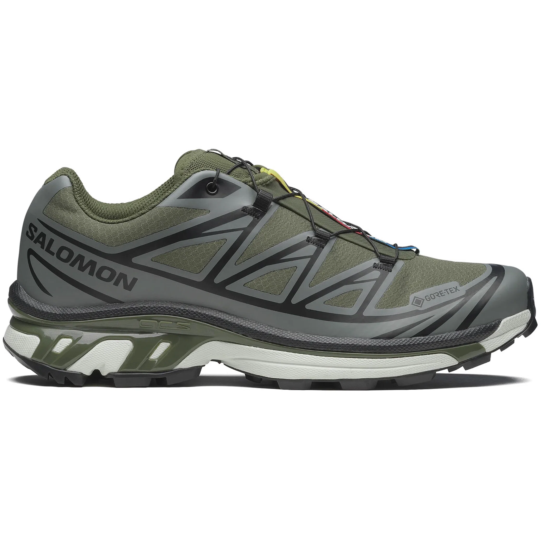Кроссовки Salomon XT-6 Gore-Tex "Olive Night / Sedona Sage / Black" | Farsel