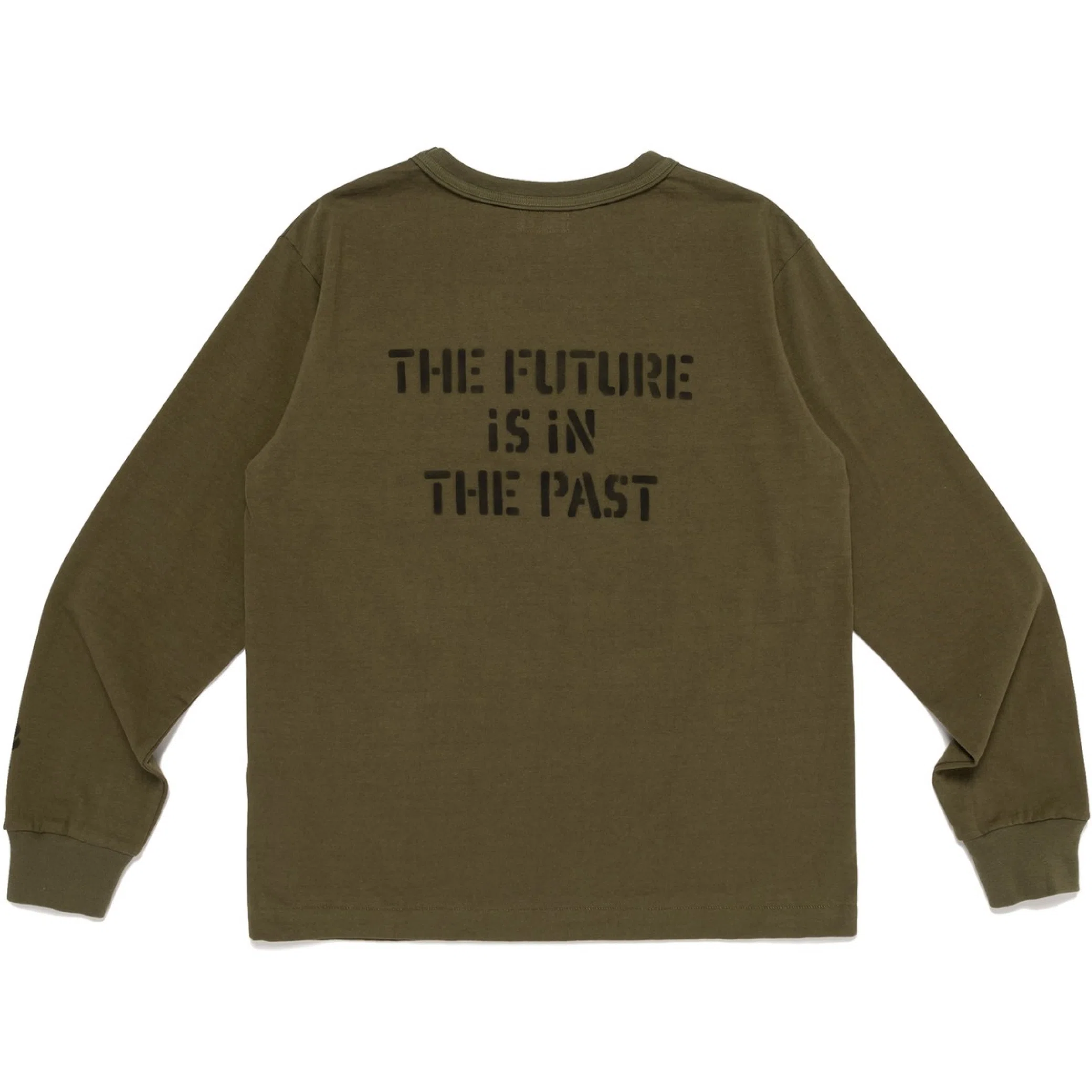 Лонгсливы Human Made Human Made Military L/S T-Shirt "Olivedrab" | Farsel