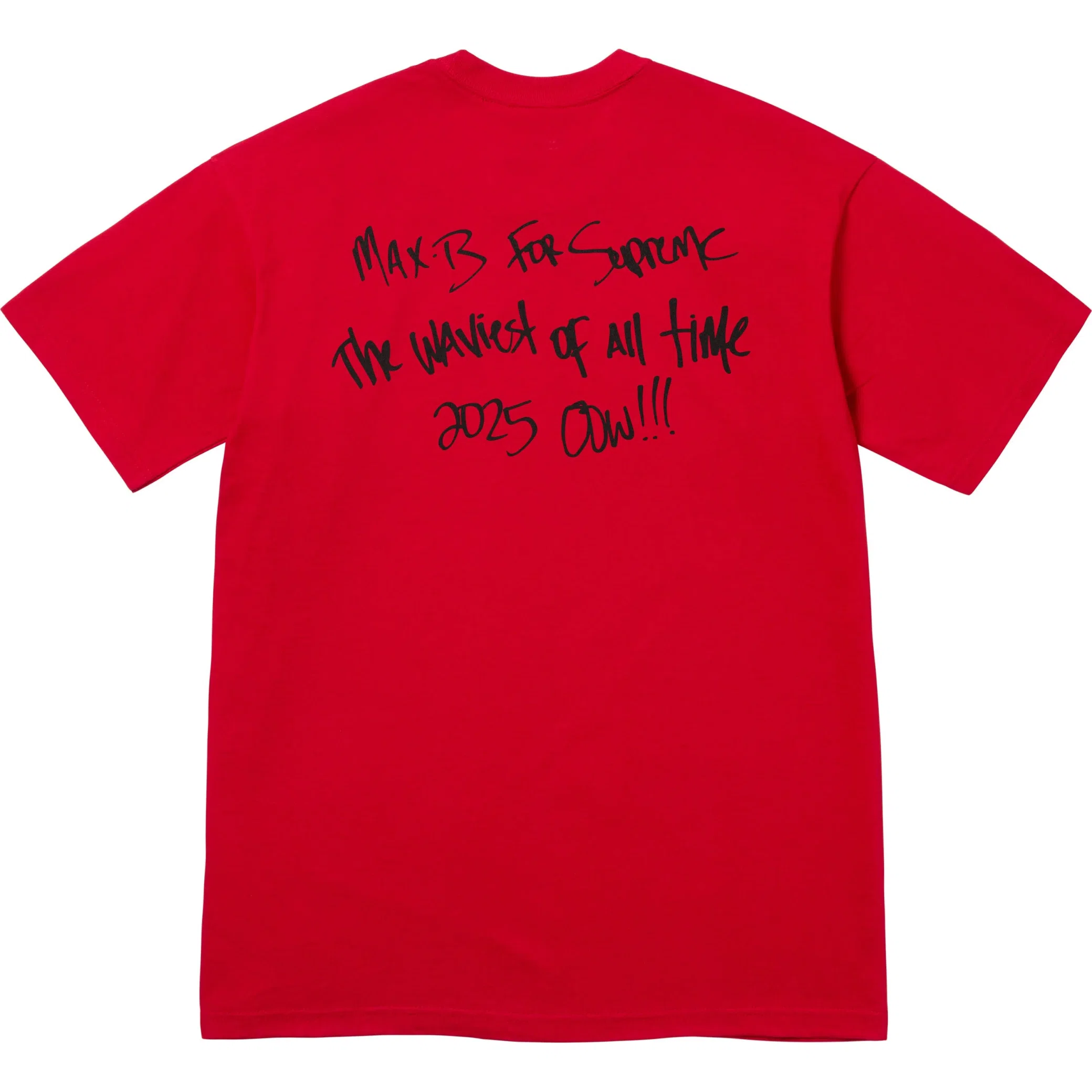  Supreme SS25 Max B Tee "Red" | Farsel