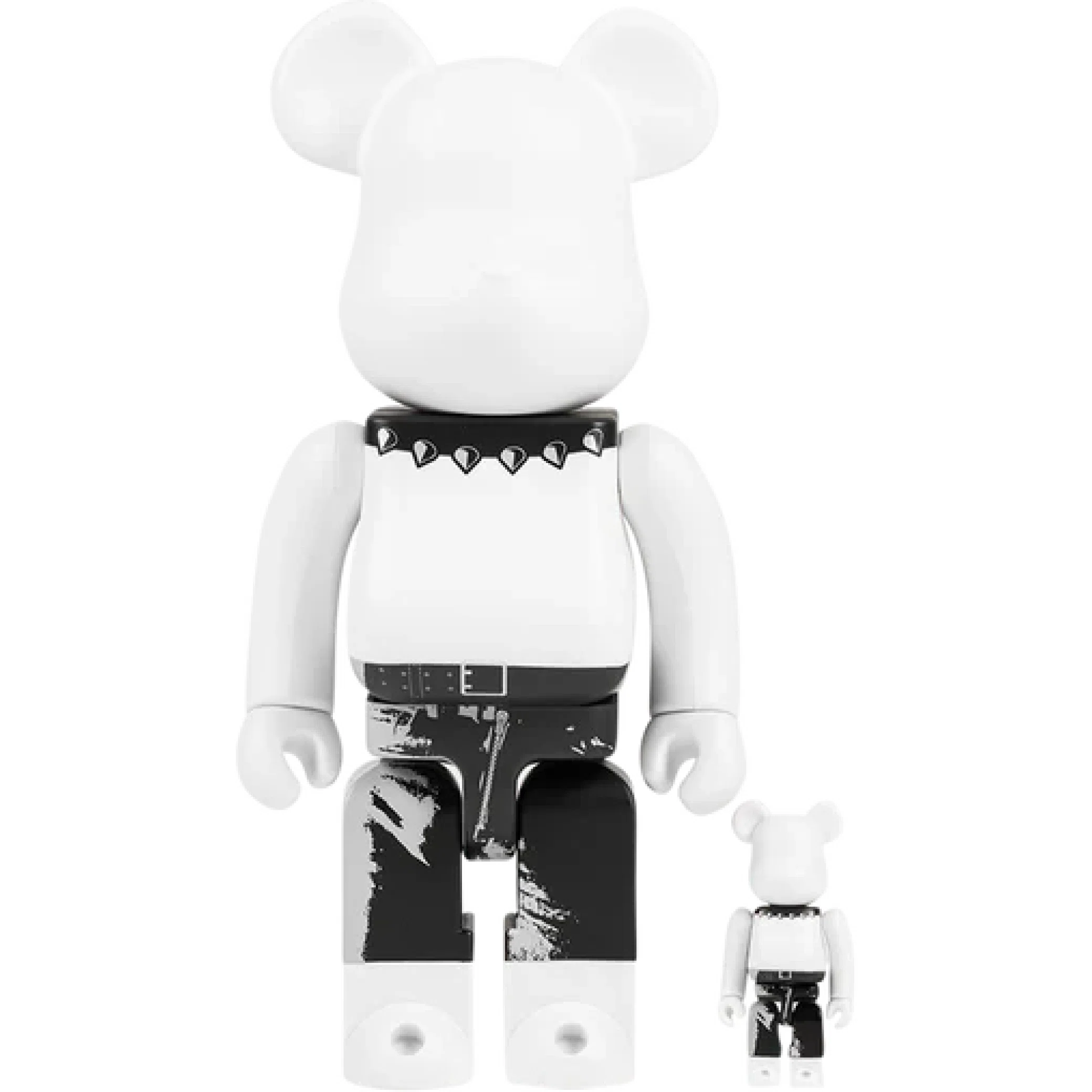  Medicom Toy Bearbrick Andy Warhol "The Rolling Stones - Sticky Fingers 100% 400%" | Farsel