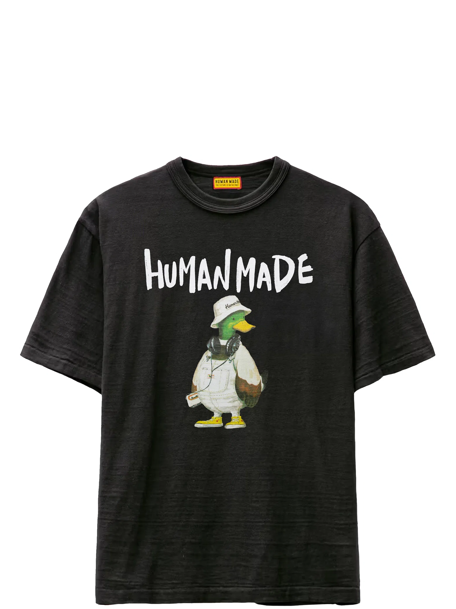Футболки Human Made Polo Duck T-Shirt "Black" | Farsel