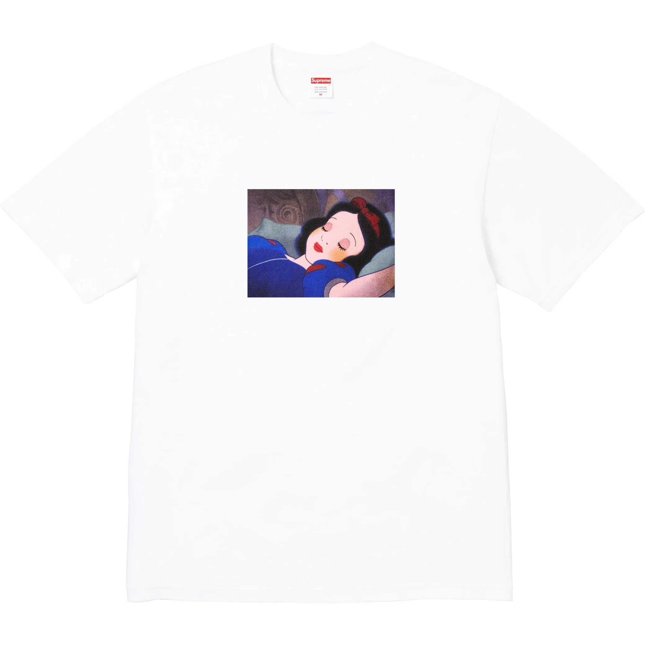 Футболки Supreme FW24 Snow White Tee "White" | Farsel