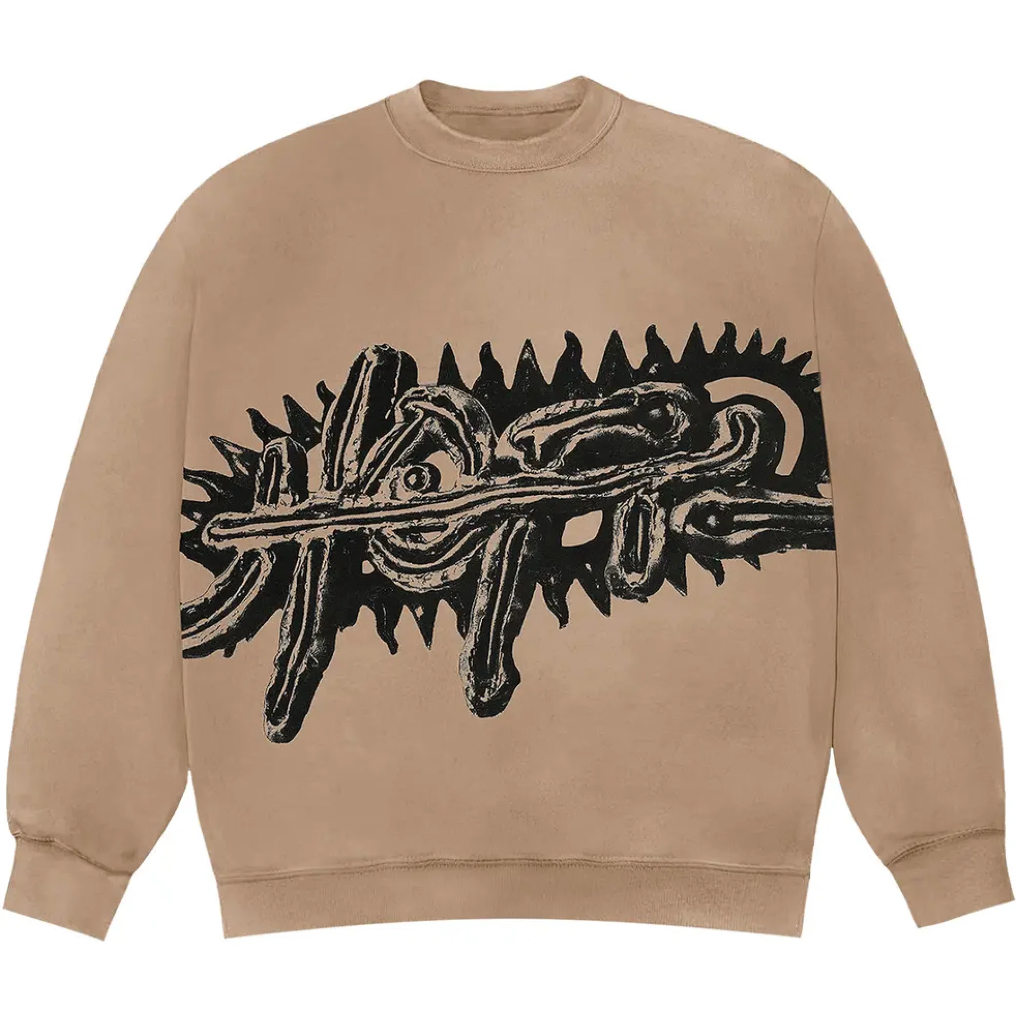  Travis Scott FW23 Utopia A3 Sweatshirt "Tan / Black" | Farsel