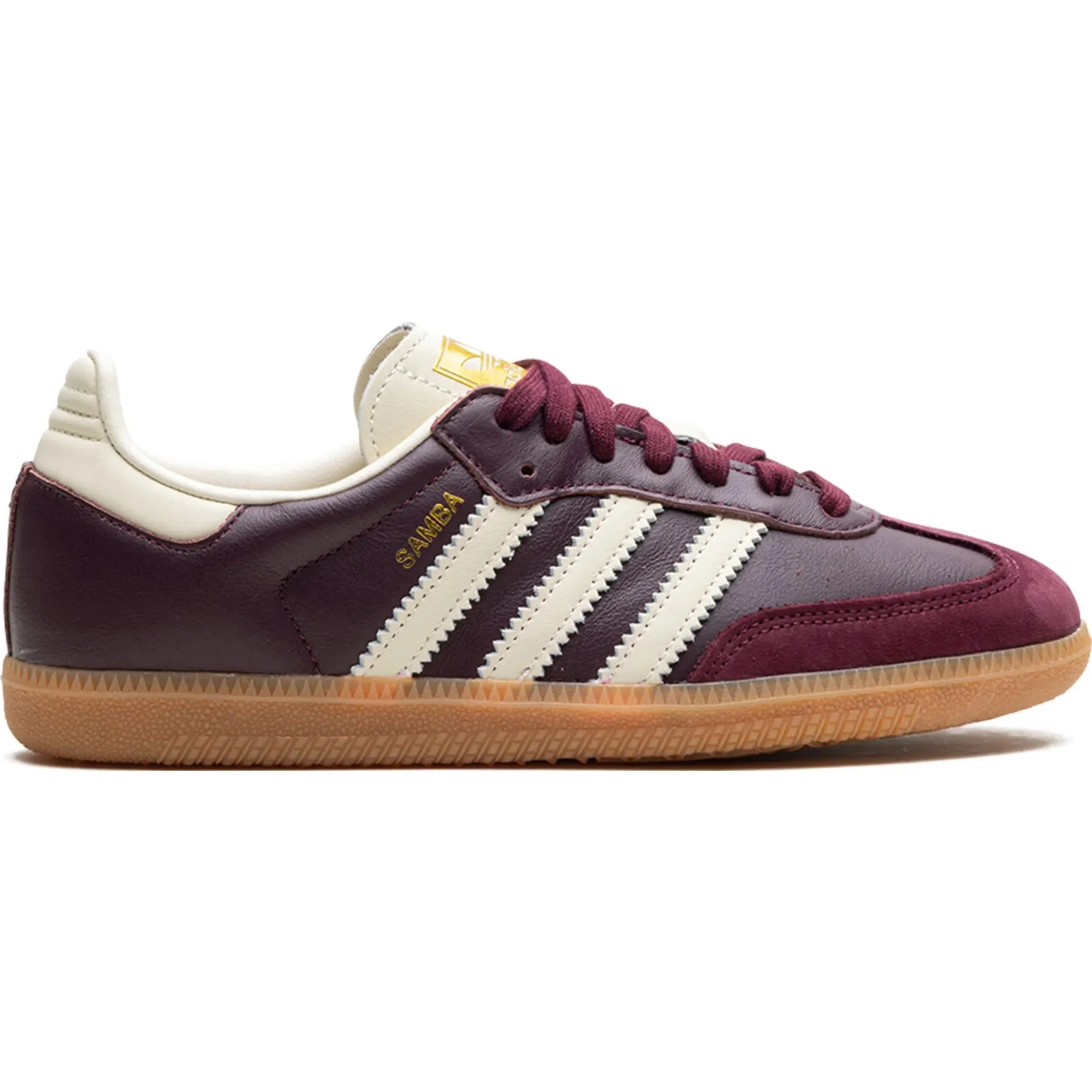 Кроссовки Adidas Samba OG WMNS "Maroon Gold Metallic" | Farsel