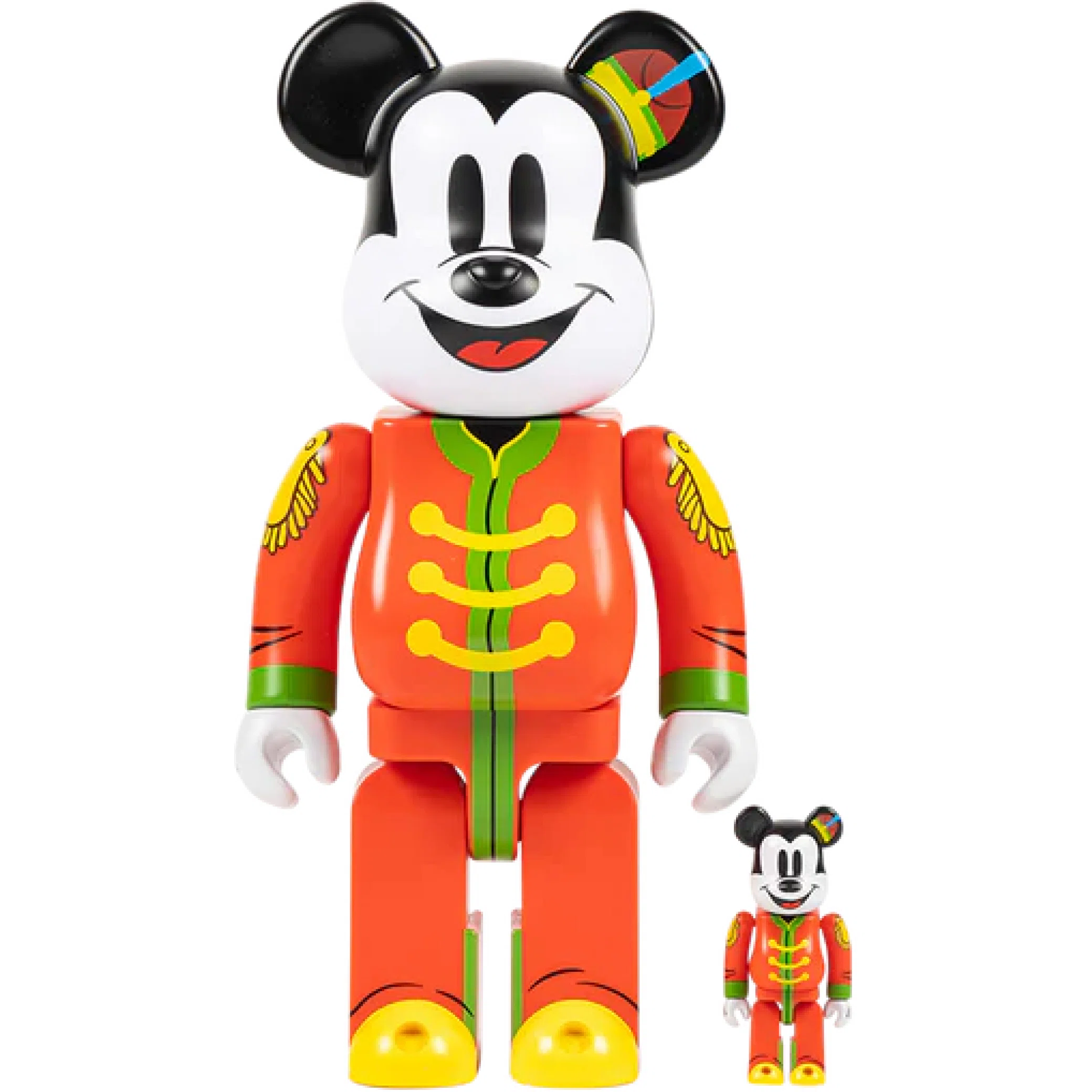  Medicom Toy Bearbrick x Disney Mickey Mouse (The Band Concert) "100% & 400% Set" | Farsel