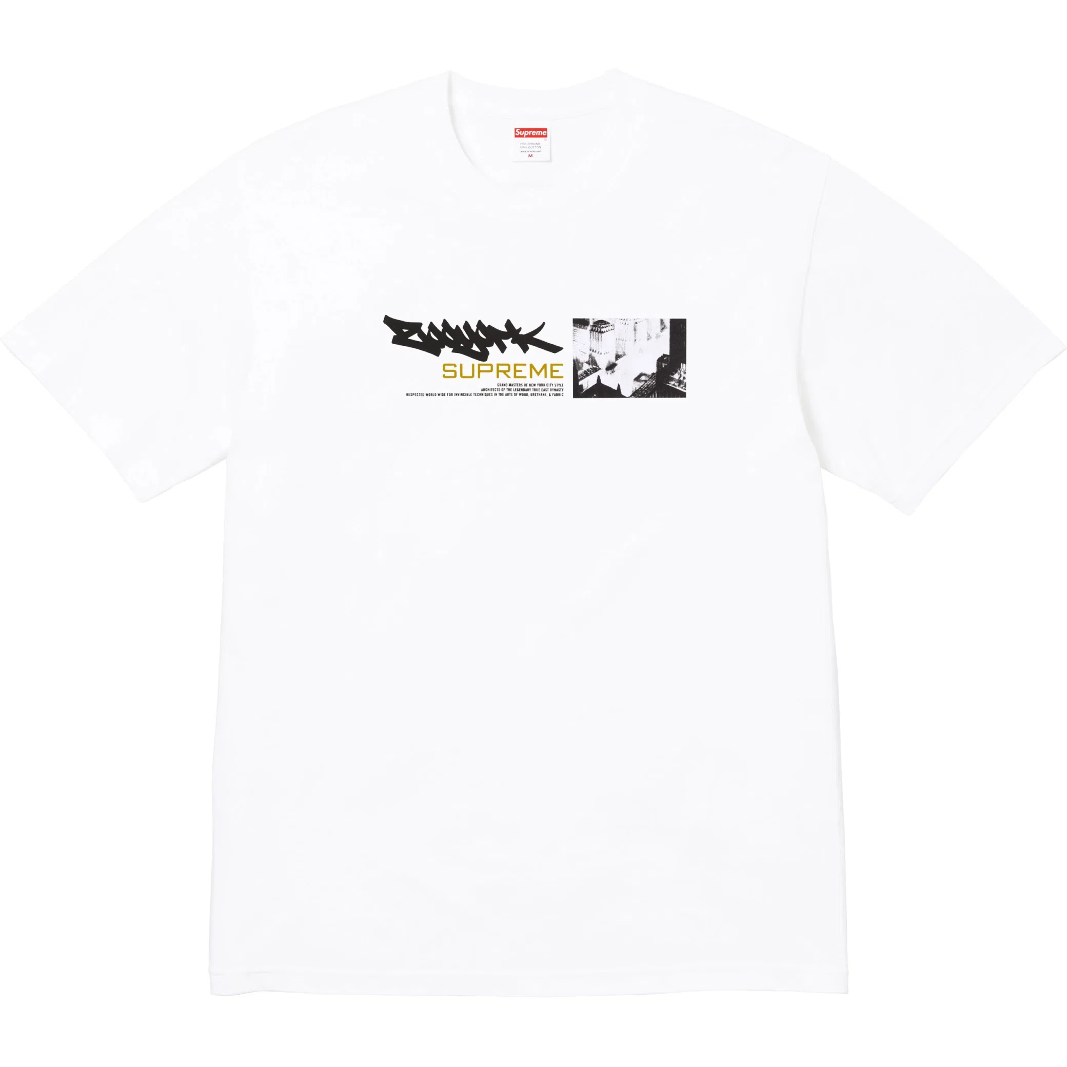  Supreme SS25 Zoo York Dynasty Tee "White" | Farsel