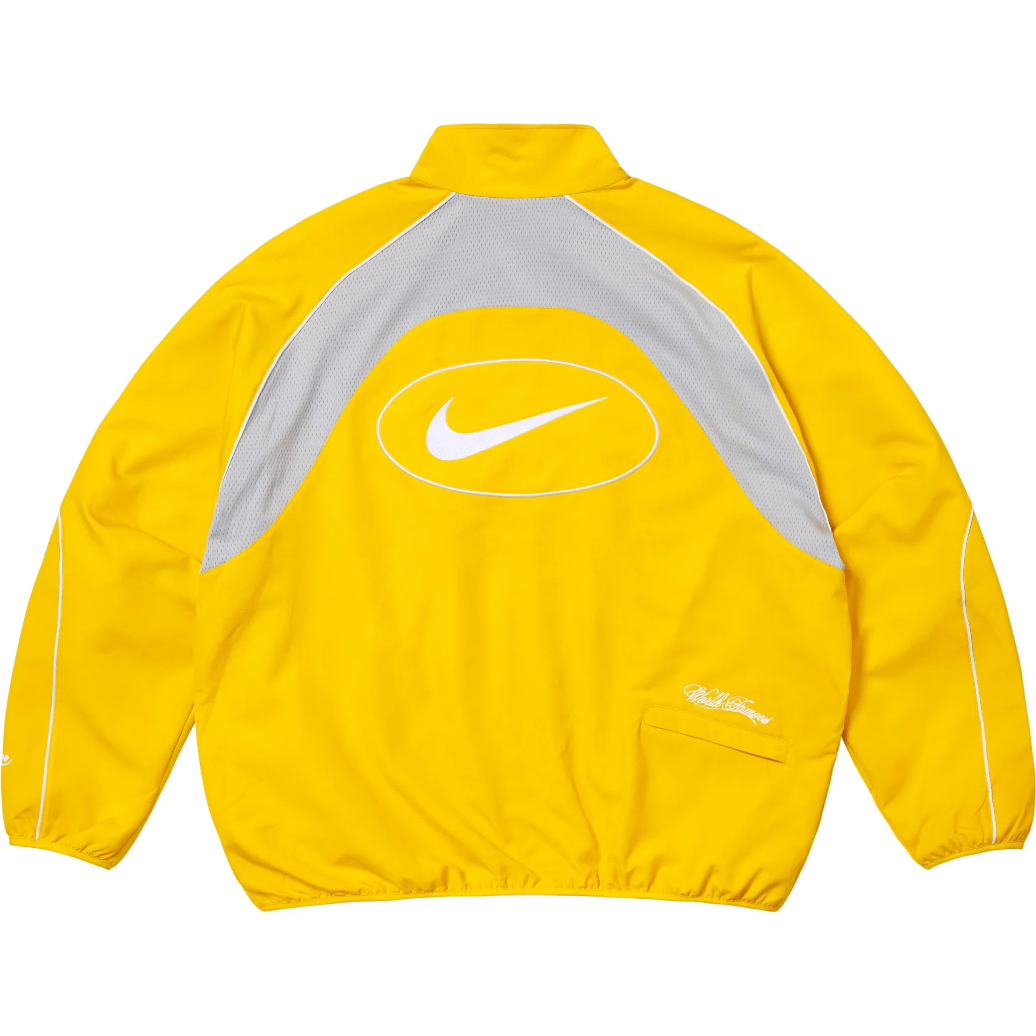  Supreme SS25 Nike Track Jacket "Yellow" | Farsel