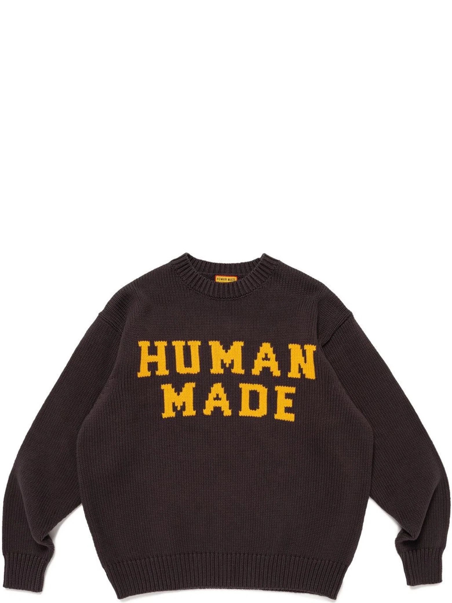 Свитеры Human Made Polar Bear Crew Neck Knitted Jumper "Сharcoal" | Farsel