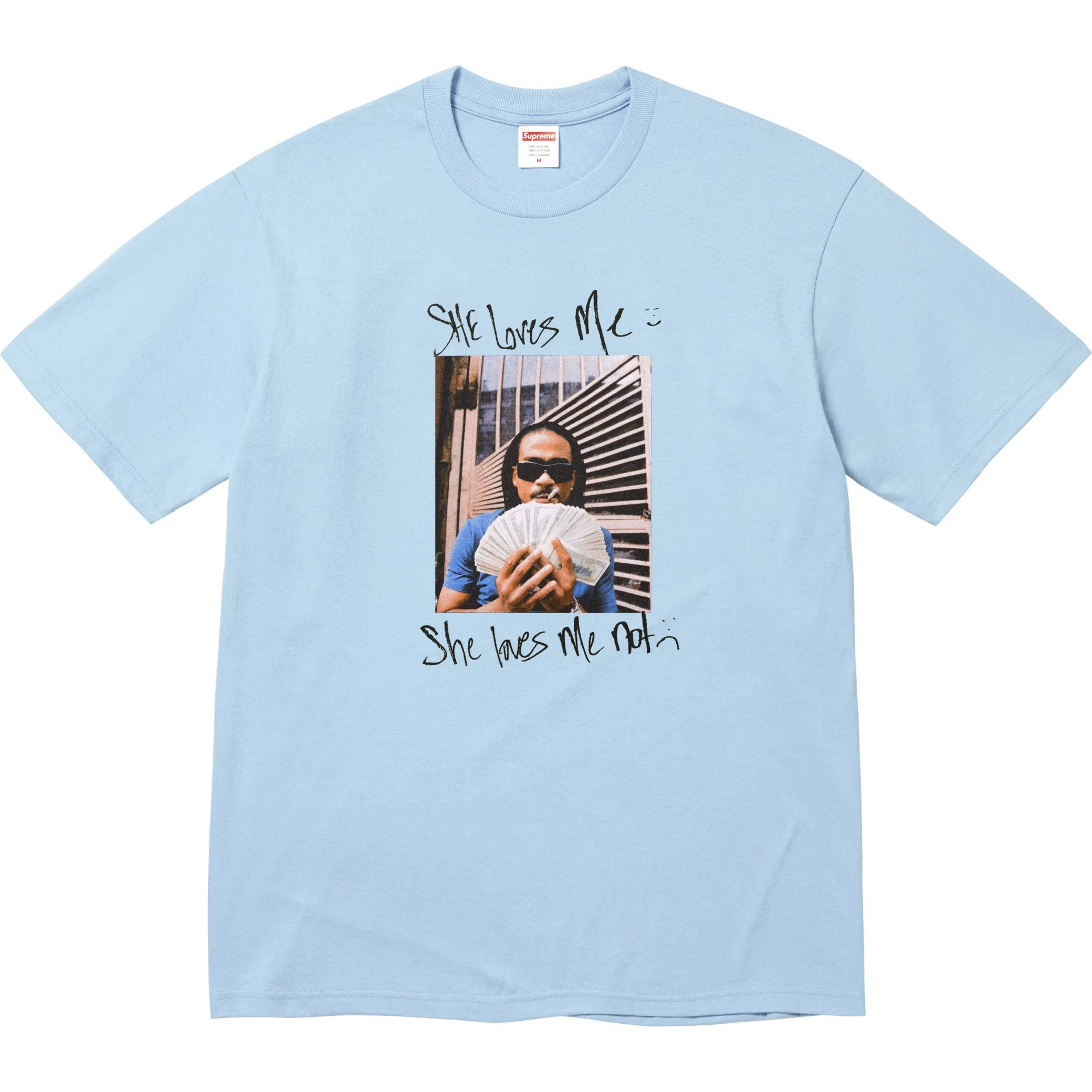  Supreme SS25 Max B Tee "Powder Blue" | Farsel