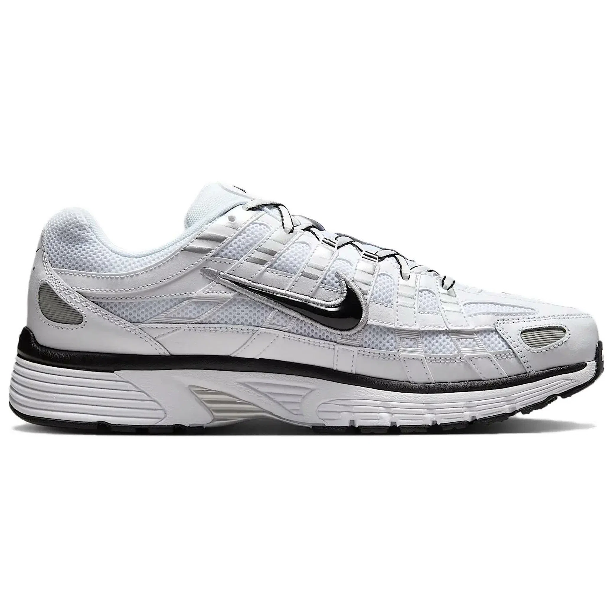 Кроссовки Nike P-6000 "White Metallic Silver Black" | Farsel