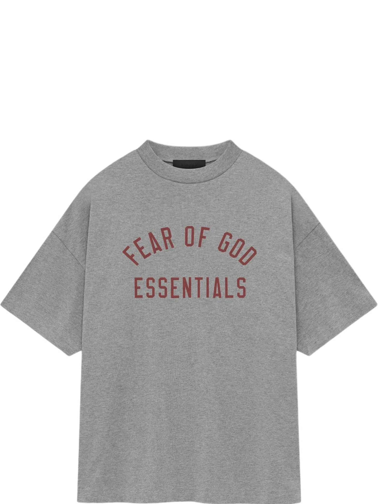 Футболки Fear of God FW24 Essentials Jersey Crewneck Tee "Dark Heather" | Farsel
