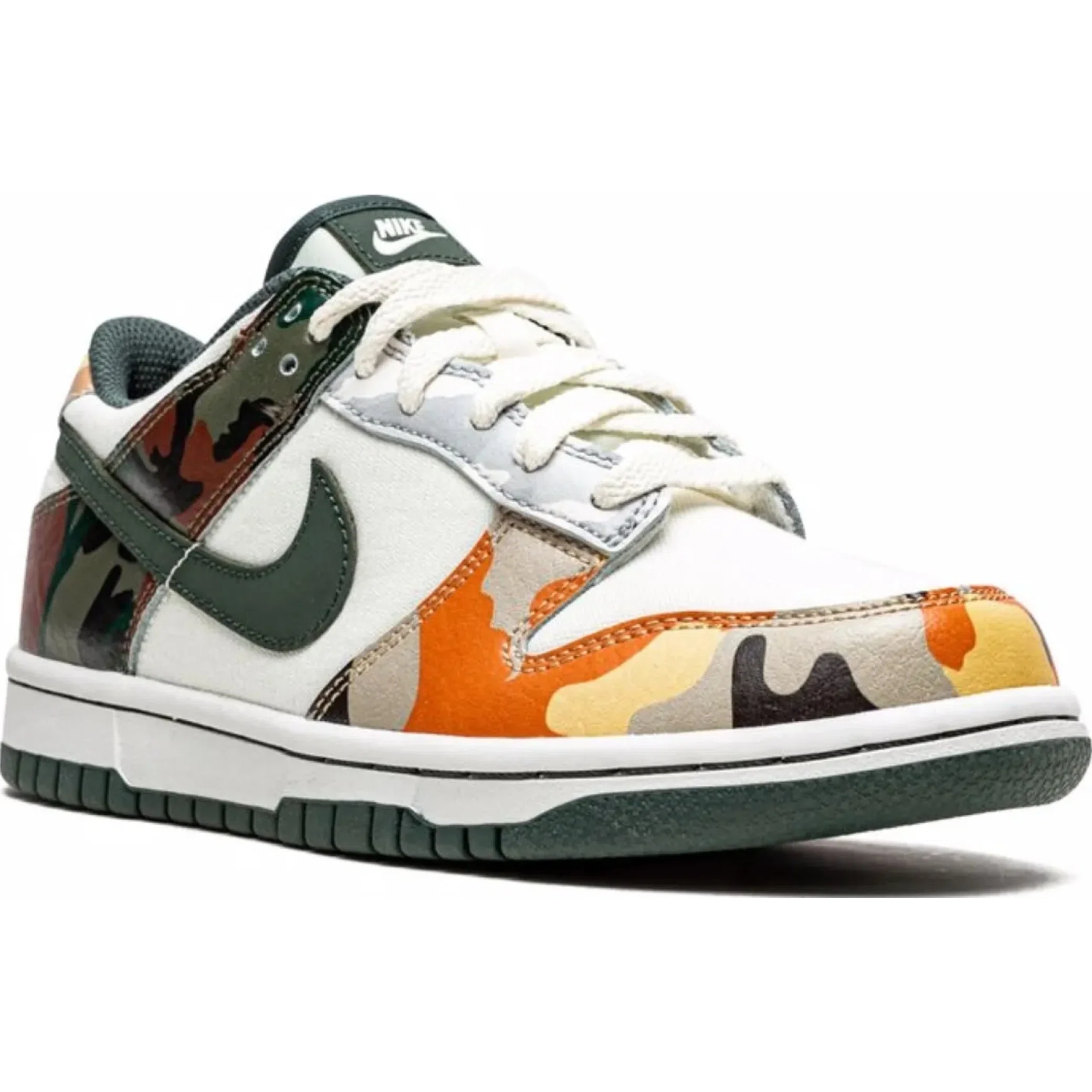  Nike Dunk Low SE GS "Sail Multi-Camo" | Farsel
