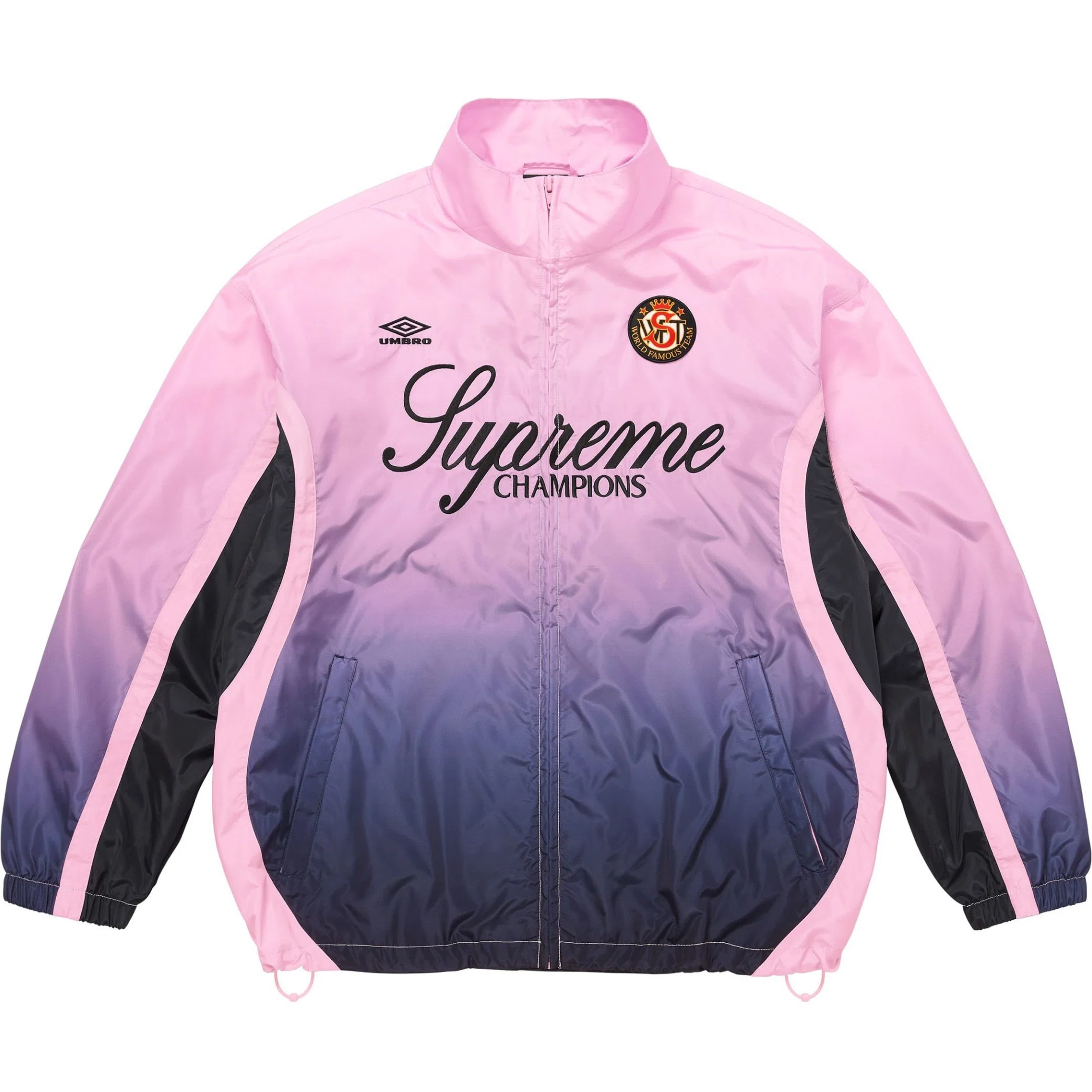 Куртки Supreme FW25 Umbro Gradient Track Jacket "Pink" | Farsel