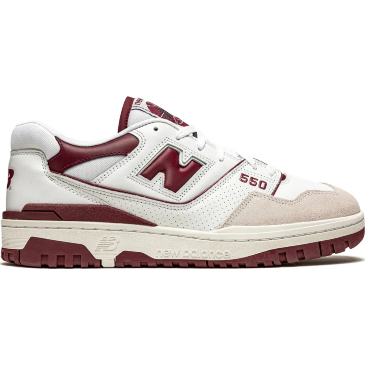 Кроссовки New Balance 550 "Sea Salt - Burgundy" | Farsel