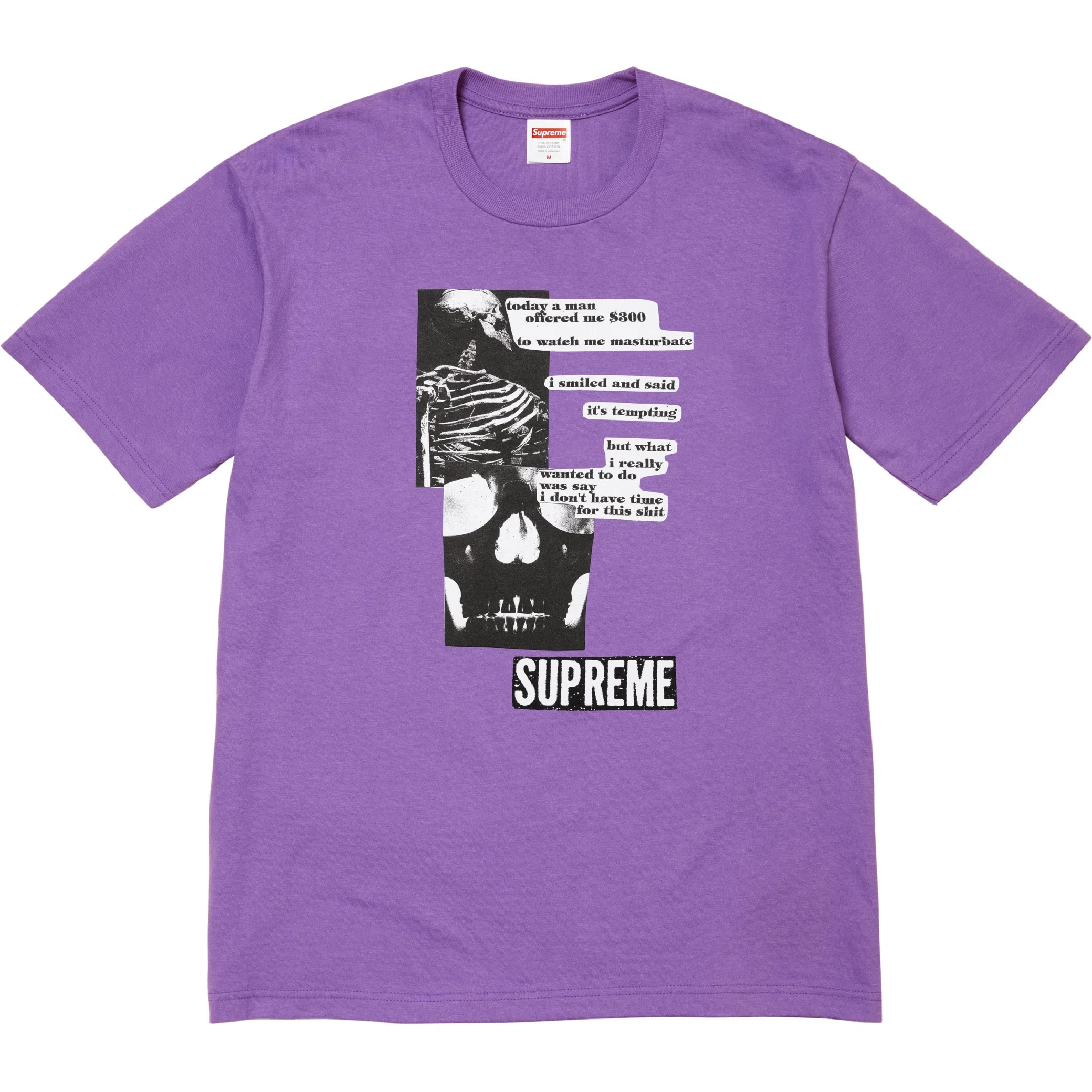  Supreme SS25 Anatomy Tee "Purple" | Farsel