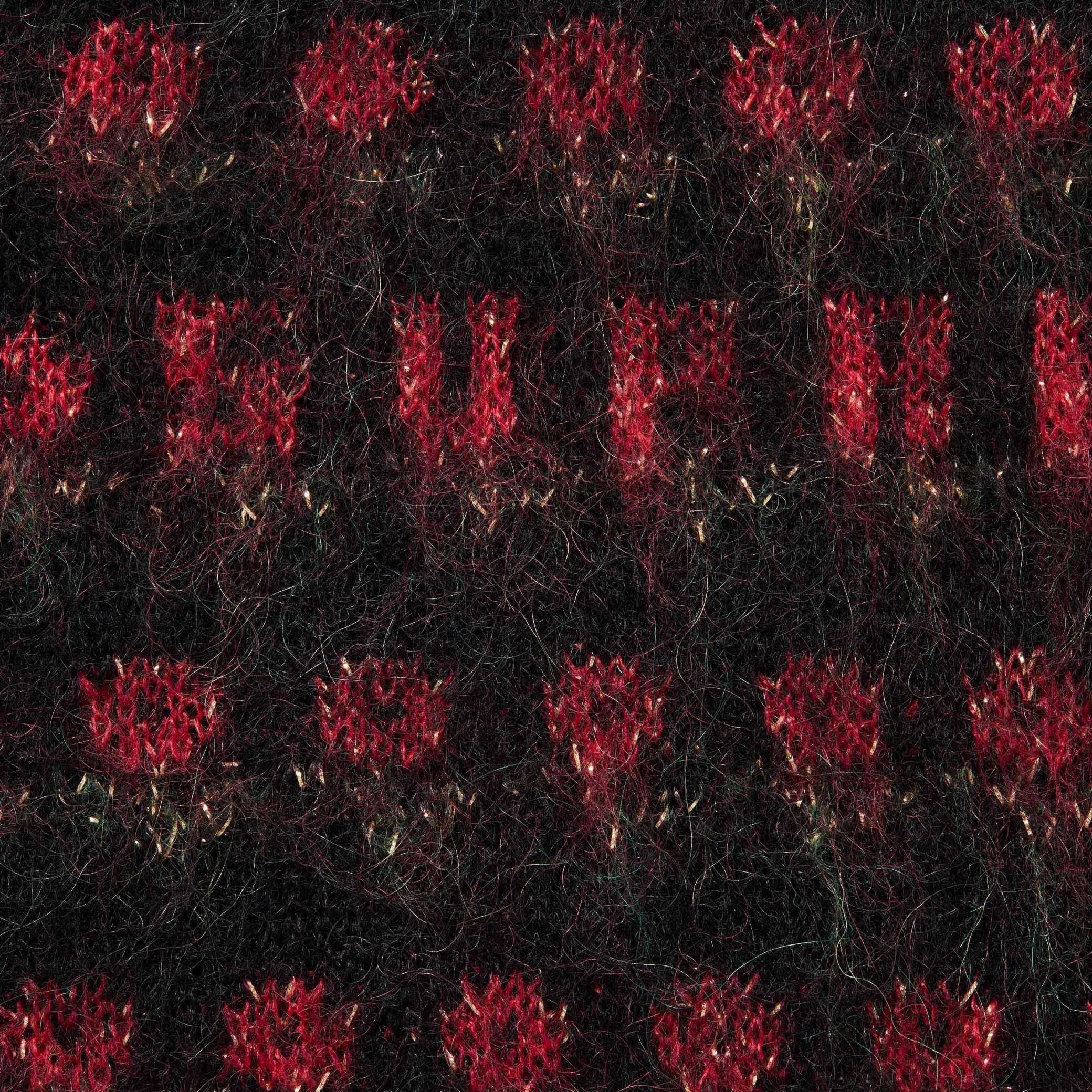  Supreme FW25 Flowers Metallic Sweater "Black" | Farsel