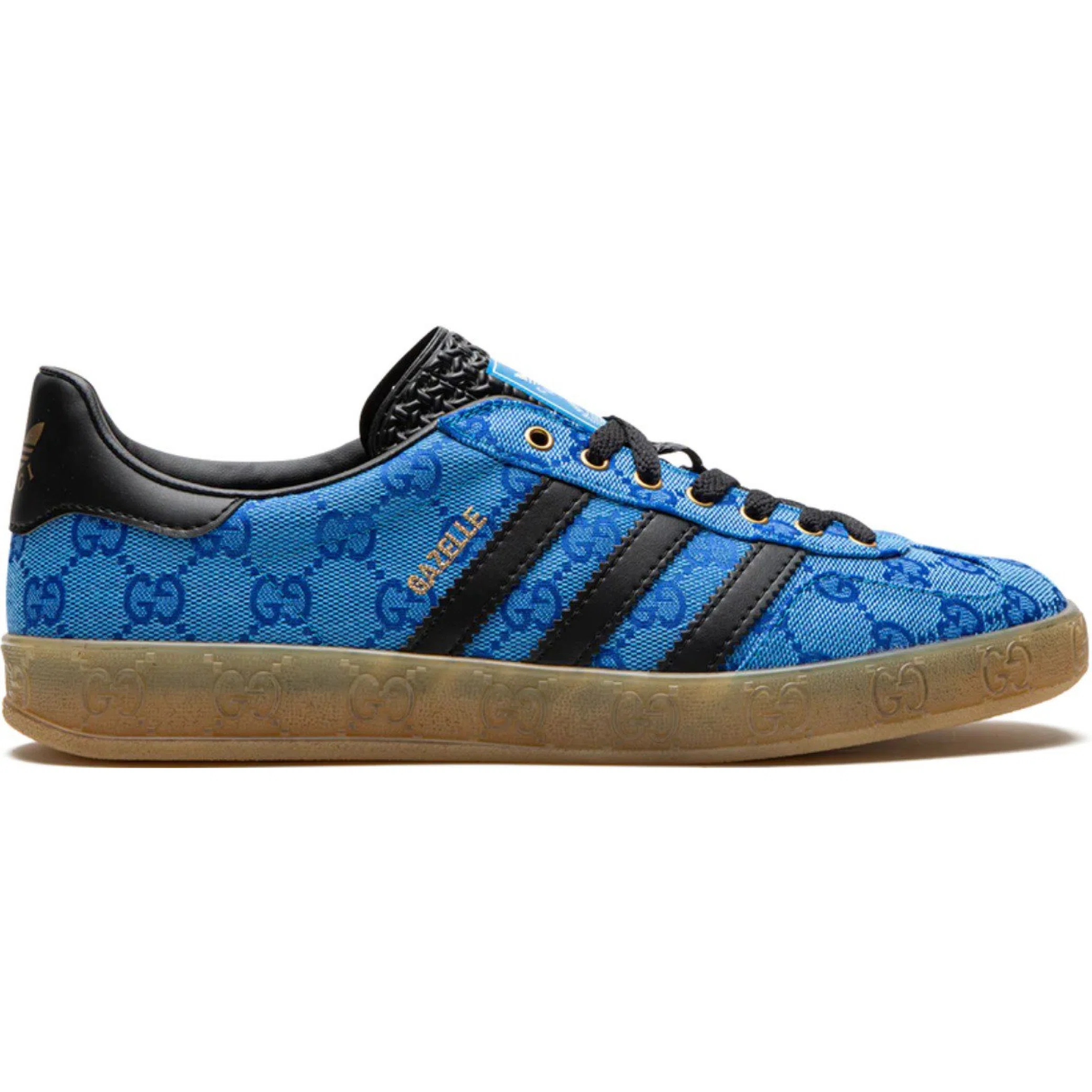 Adidas Gazelle "Gucci - GG Monogram - Blue" | Farsel