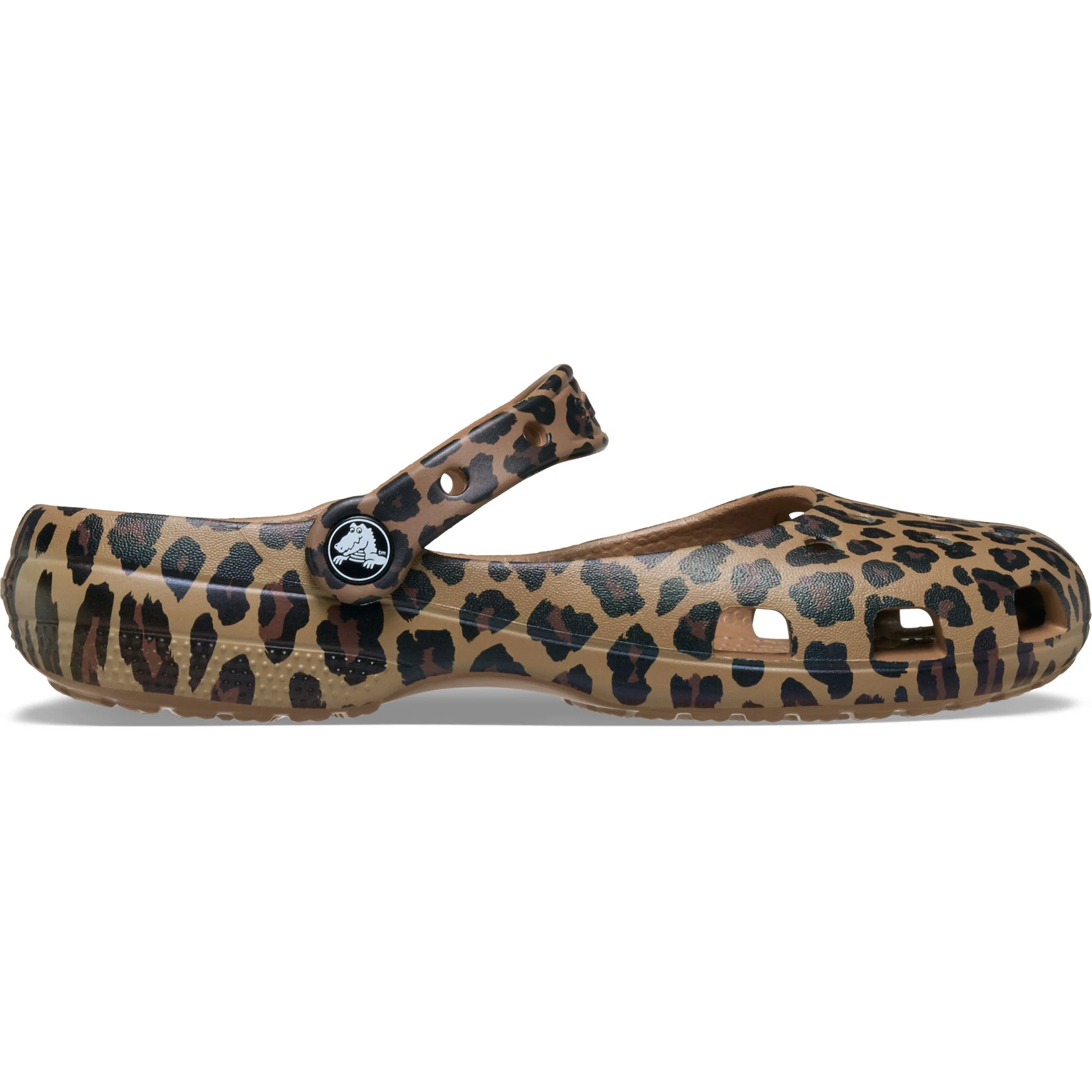 Балетки Crocs Classic Animal Ballet "Sepia / Leopard" | Farsel