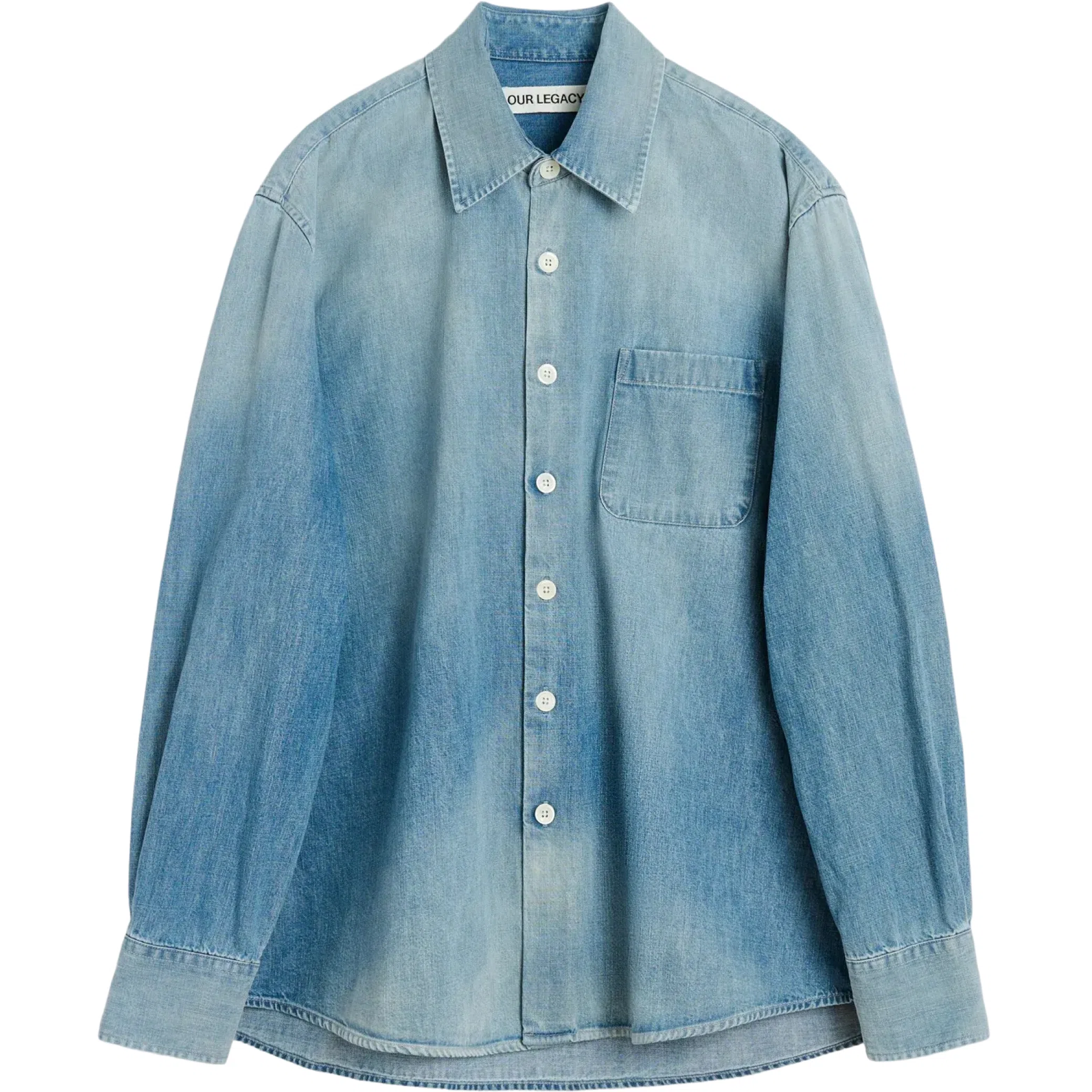 Рубашки Our Legacy Above Oversized Shirt "Denim" | Farsel