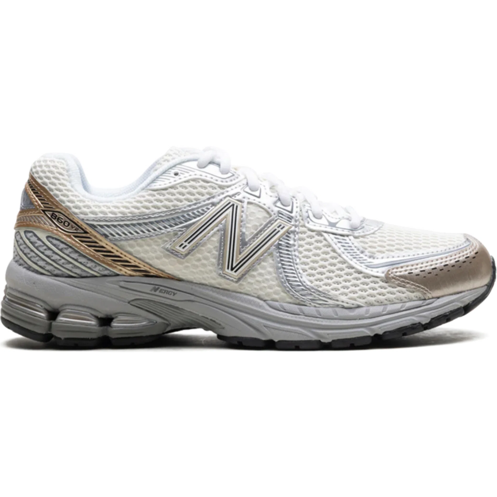  New Balance 860v2 "Sea Salt Gold Metallic" | Farsel