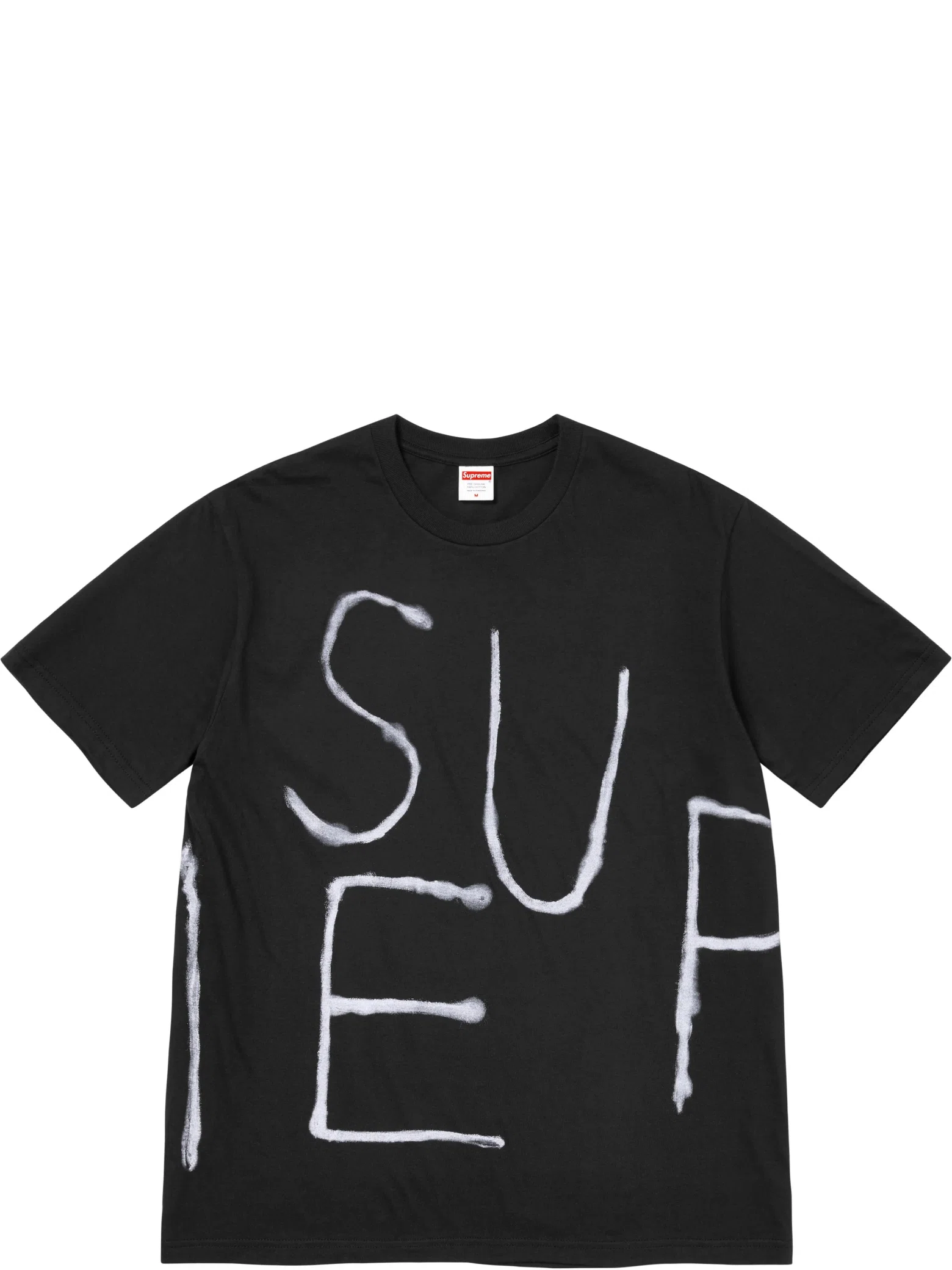 Футболки Supreme SS25 Painted Tee "Black" | Farsel