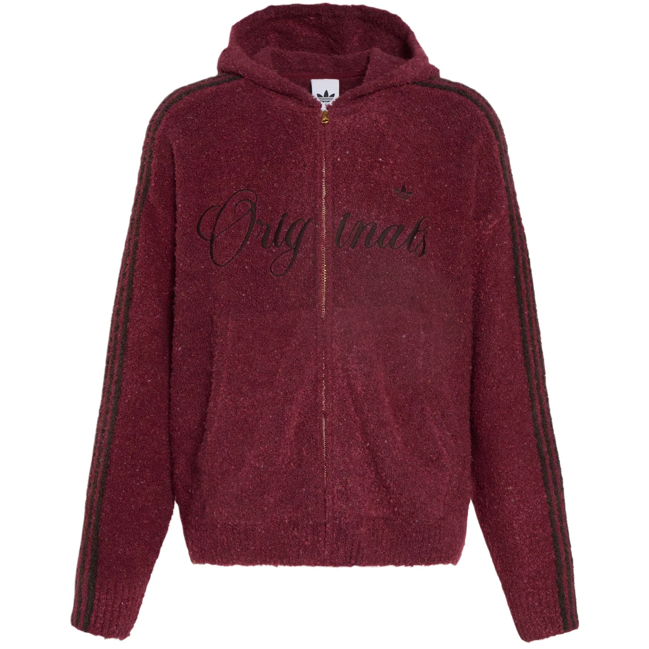 Худи Adidas Originals Crafted Hoodie Jacket "Collegiate Burgundy" | Farsel