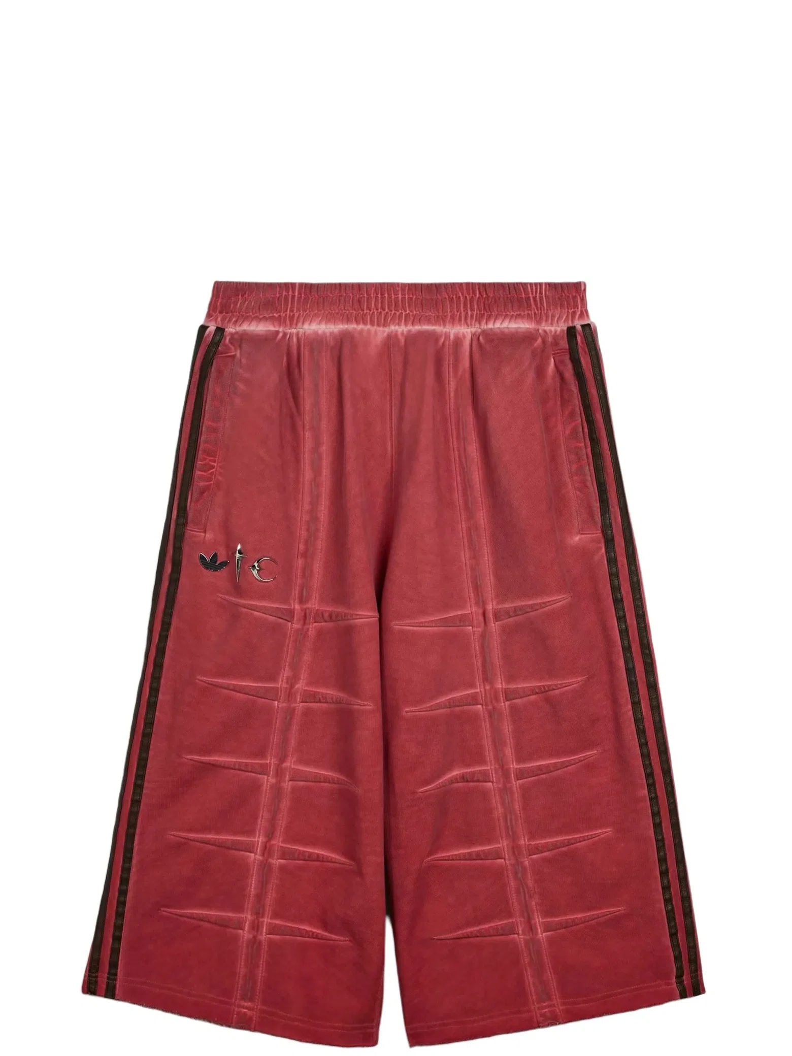 Штаны Adidas Thug Club x Sweat Jort "Power Red" | Farsel