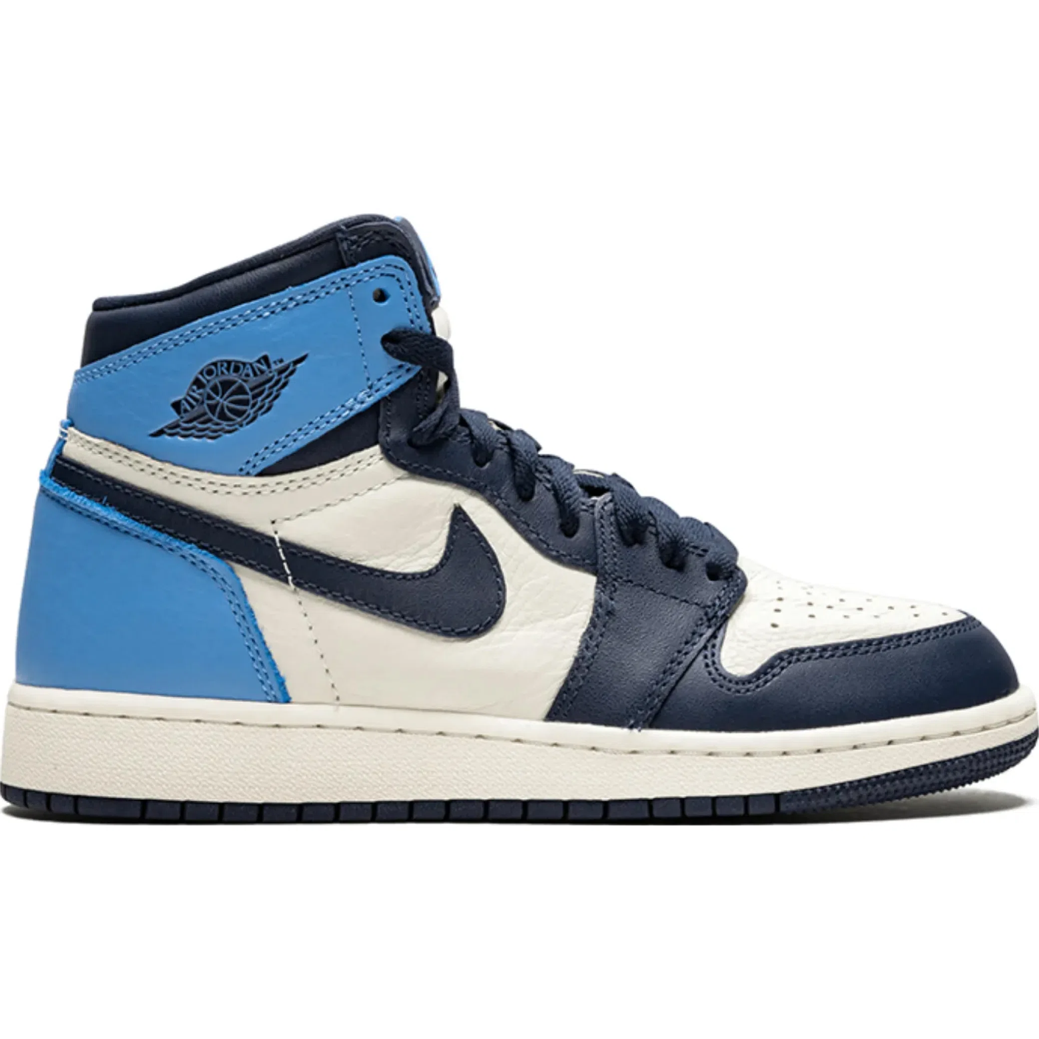 Кроссовки Nike Air Jordan 1 Retro High GS "Obsidian UNC" | Farsel