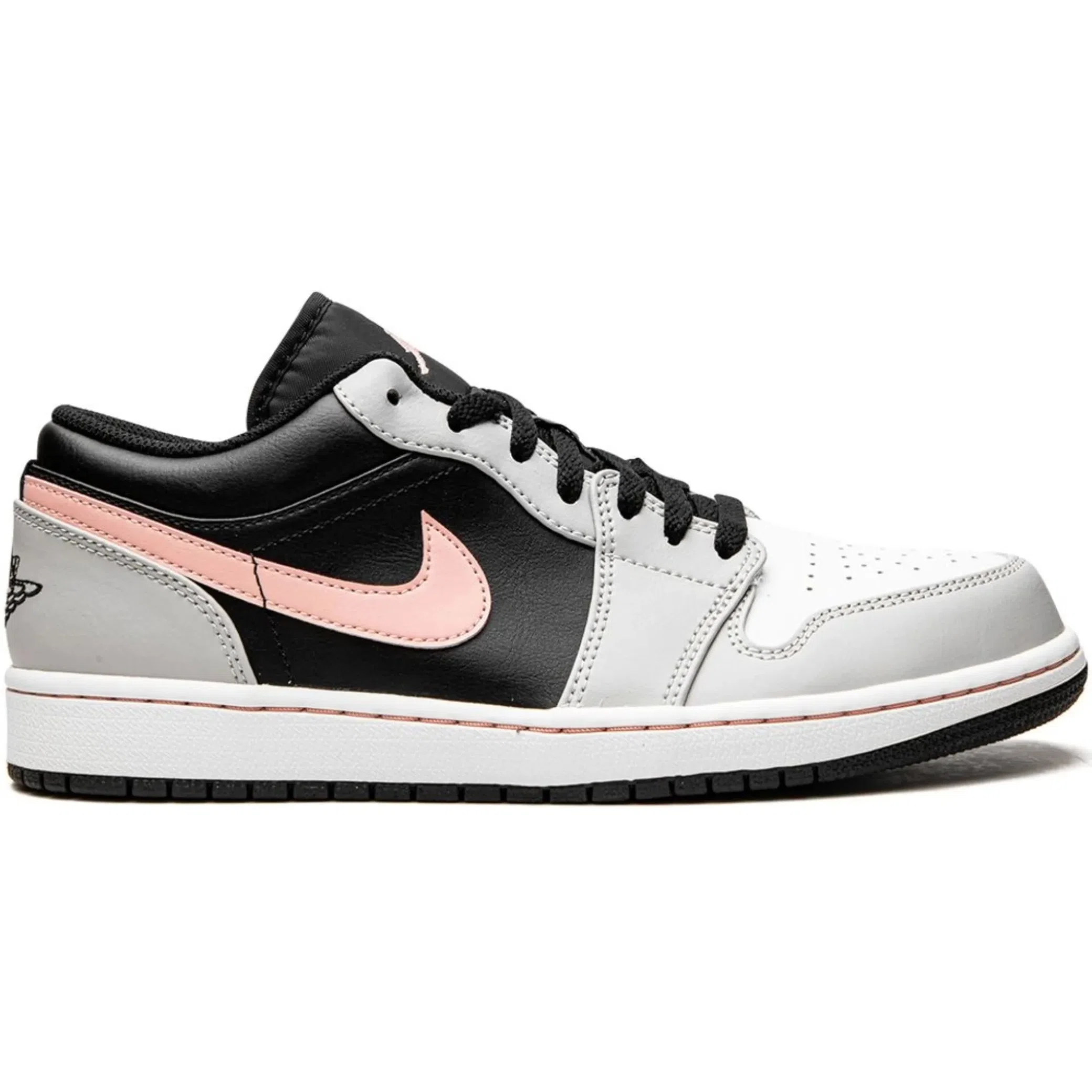 Кроссовки Nike Air Jordan 1 Low "Black Grey Pink" | Farsel