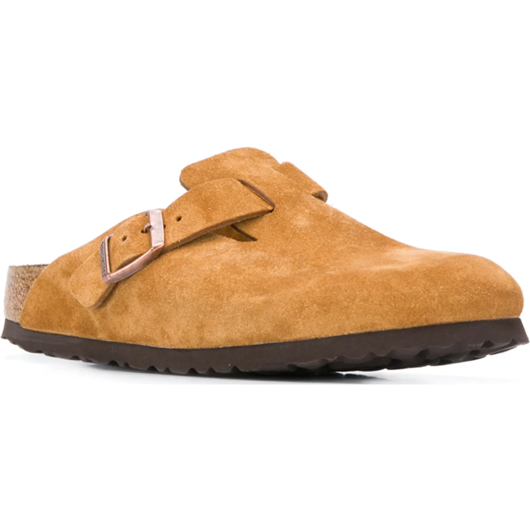  Birkenstock Boston Soft Footbed "Suede Mink" | Farsel