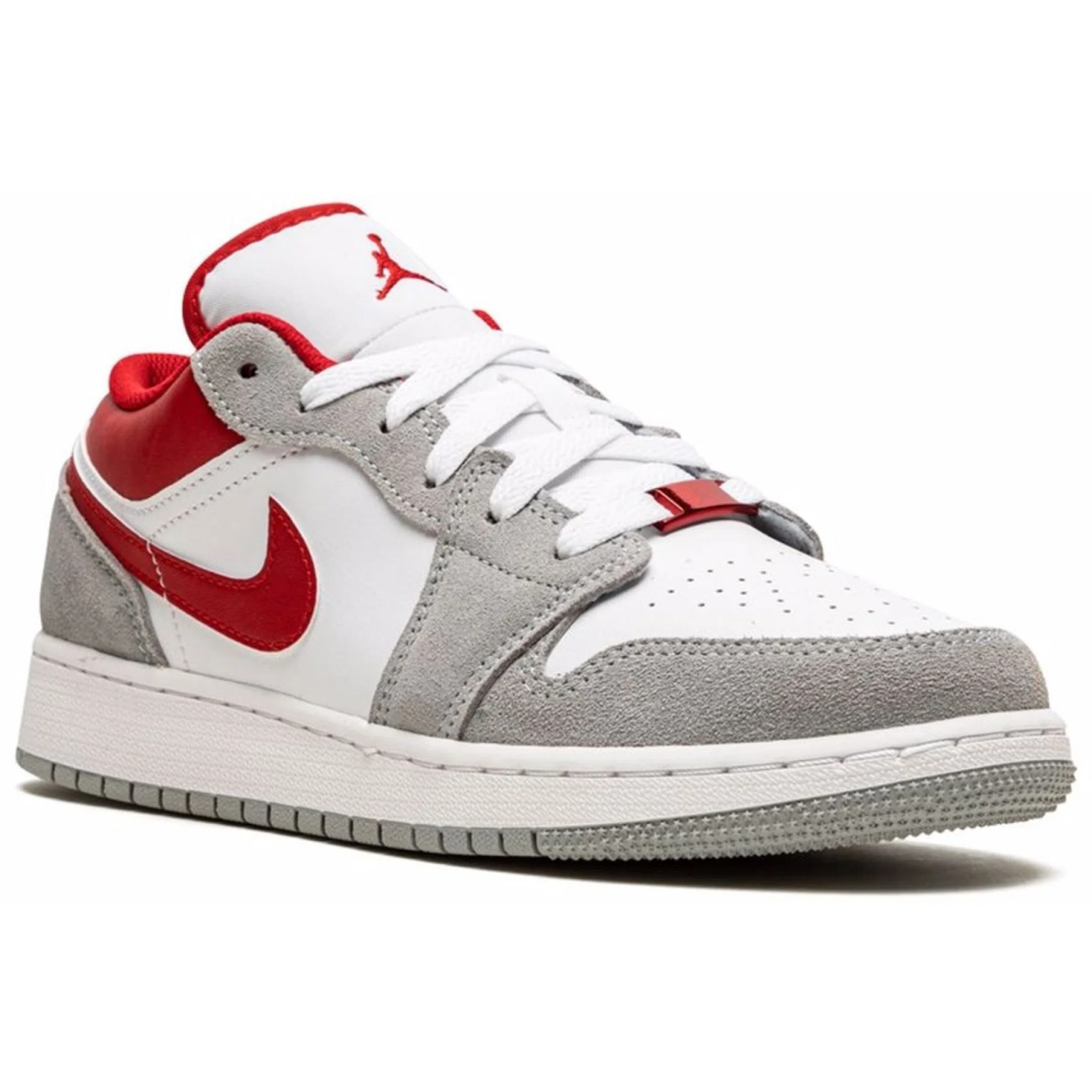  Nike Air Jordan 1 Low SE GS "Smoke Grey Gym Red" | Farsel