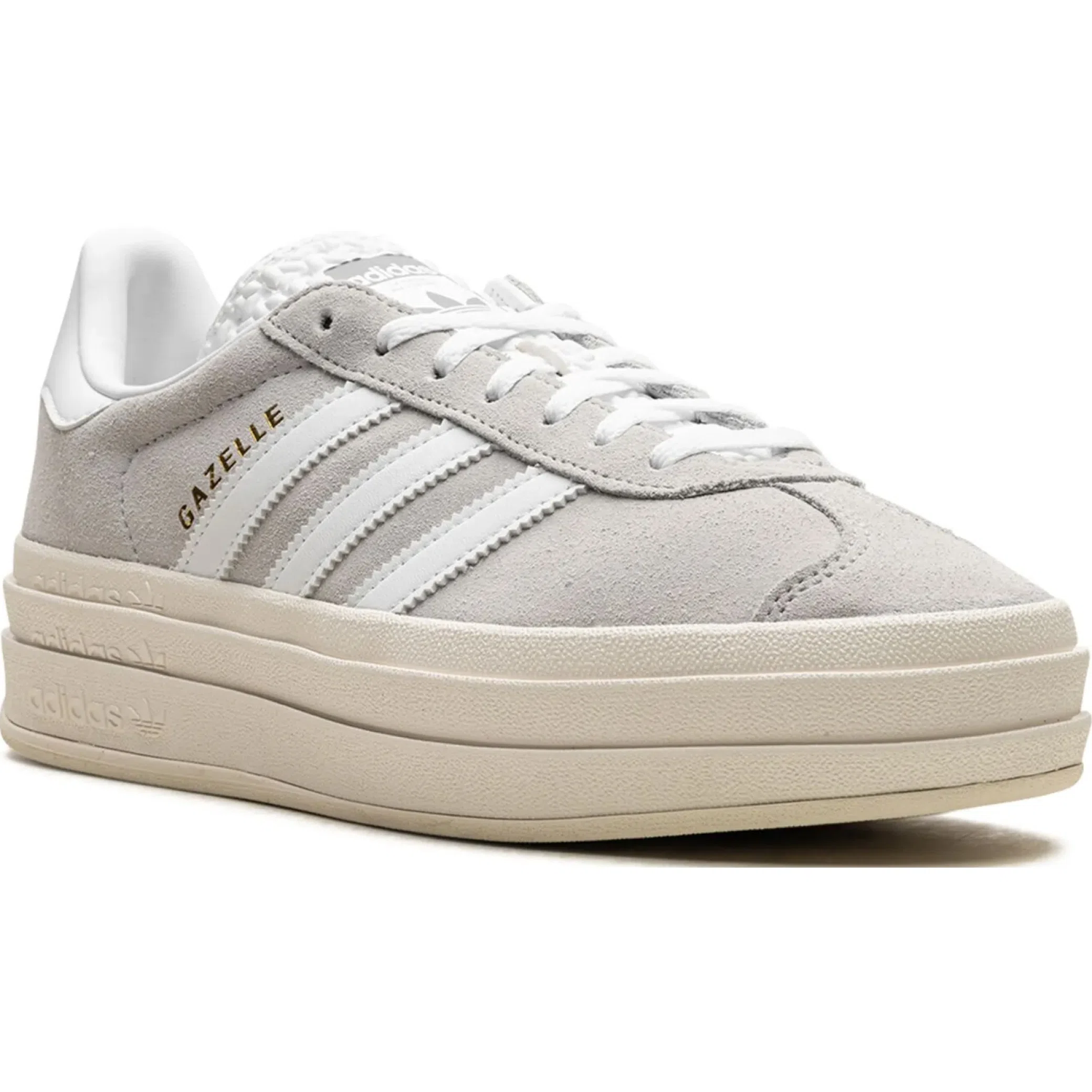 Кроссовки Adidas Gazelle Bold WMNS "Grey White" | Farsel