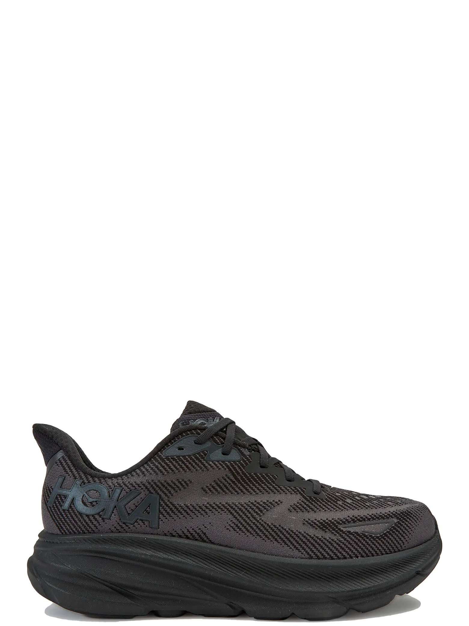 Кроссовки HOKA Clifton 9 Wide "Triple Black" | Farsel
