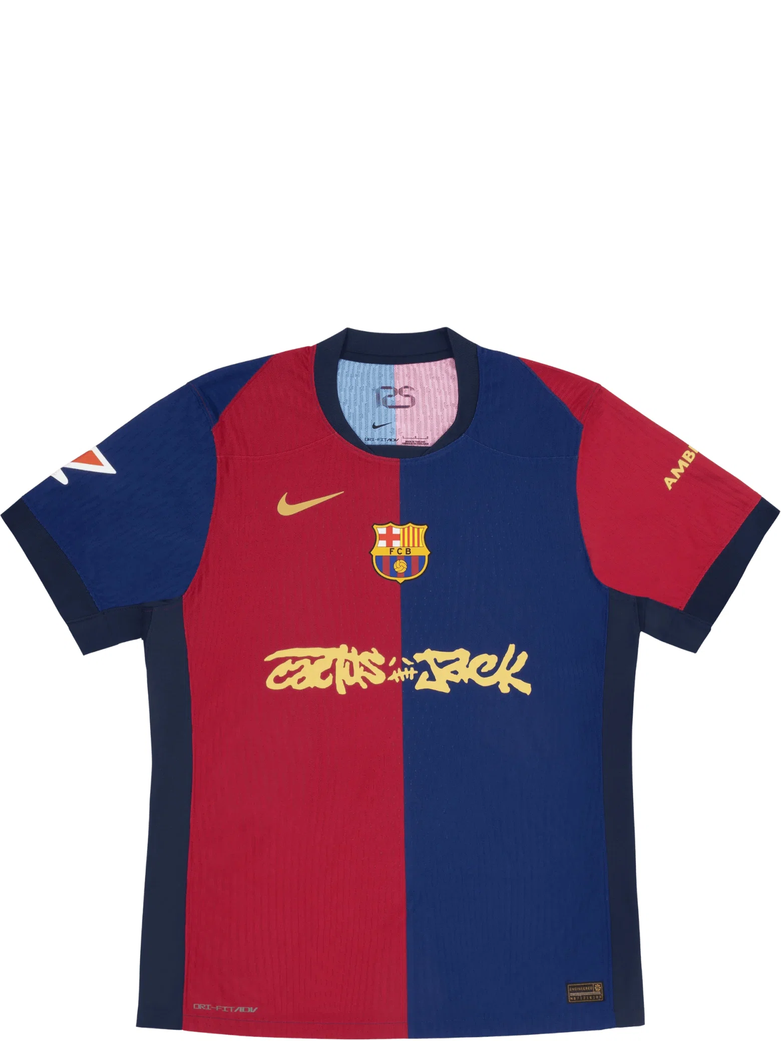 Футболки Travis Scott CJ x FCB 2024/25 MATCH HOME JERSEY | Farsel