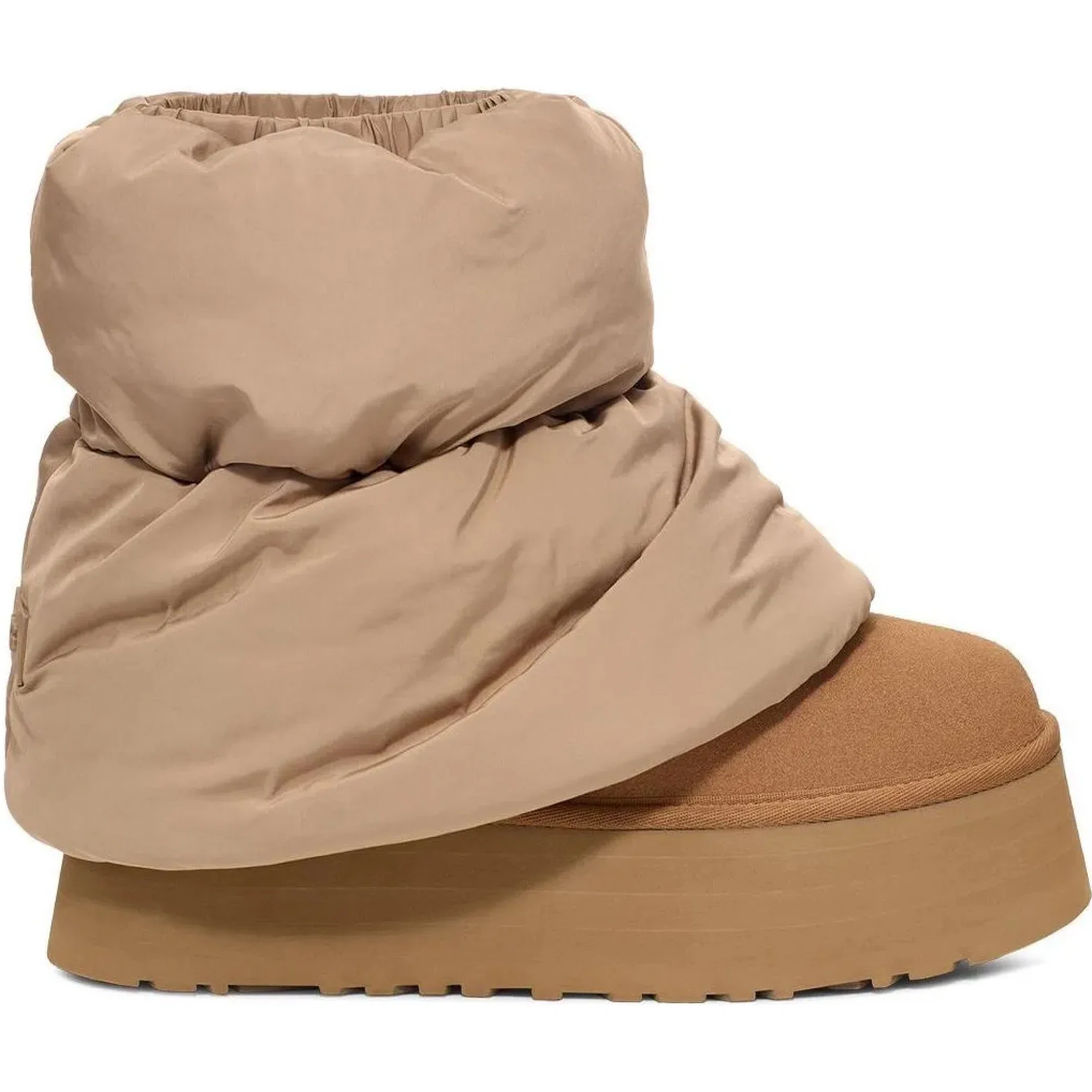 Угги UGG Classic Mini Dipper Puffer WMNS "Amphora Chestnut" | Farsel