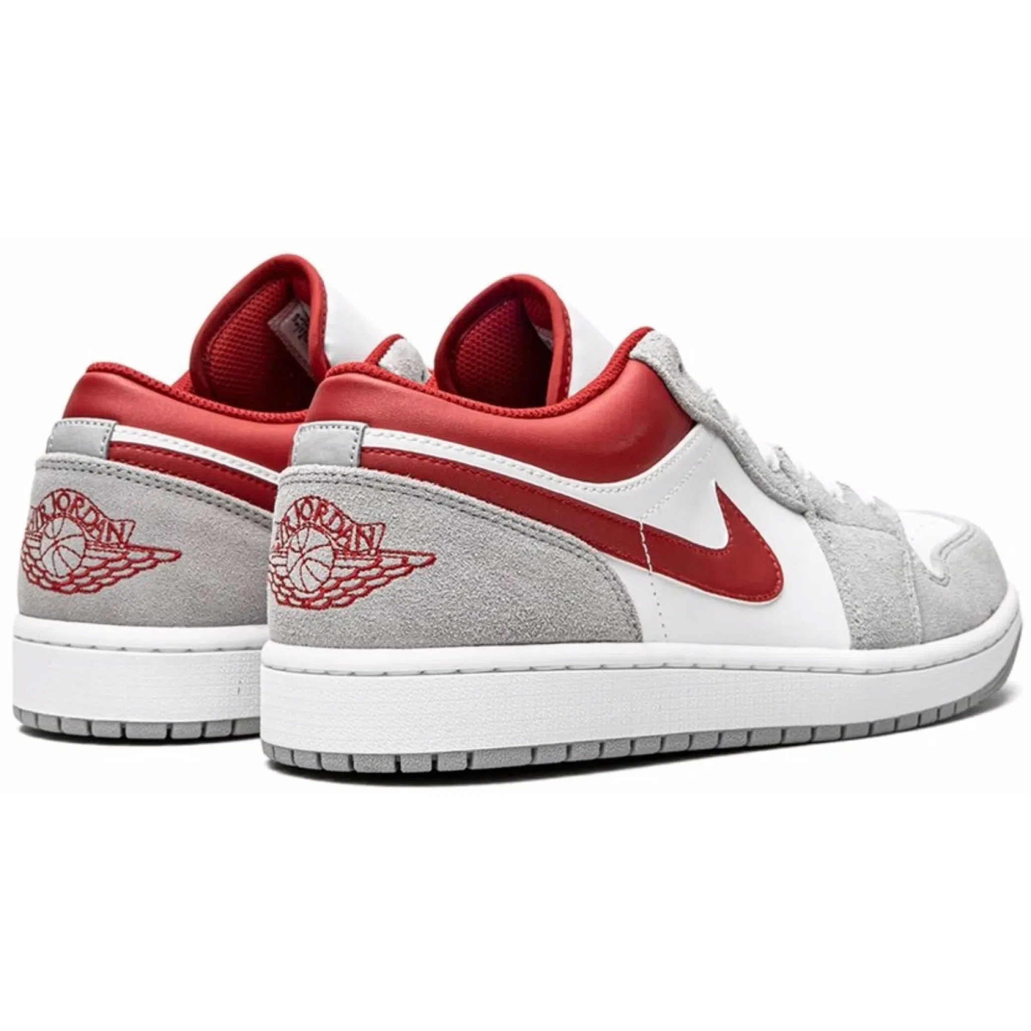Кроссовки Nike Air Jordan 1 Low SE "Light Smoke Grey Gym Red" | Farsel