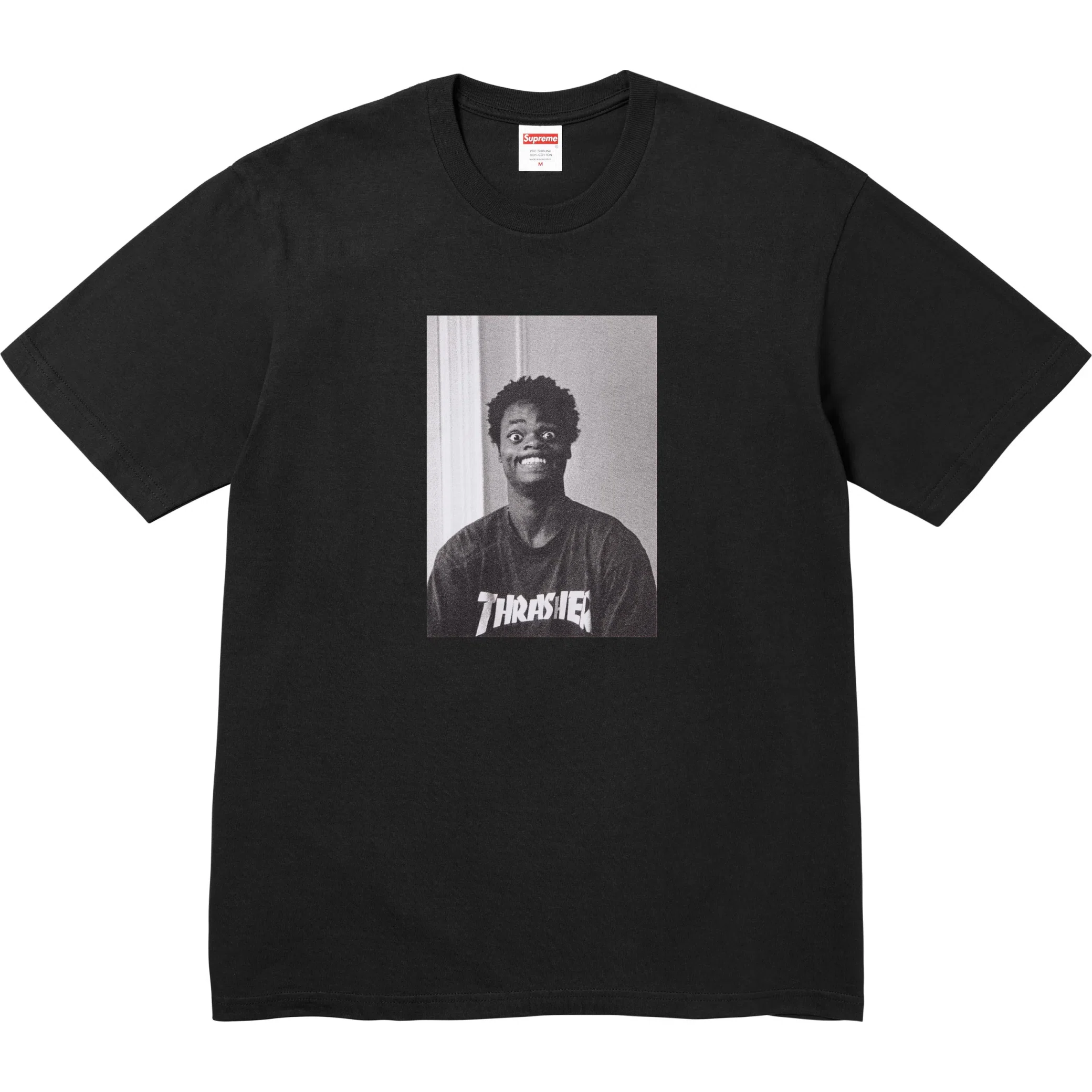  Supreme FW24 Thrasher Harold Tee "Black" | Farsel