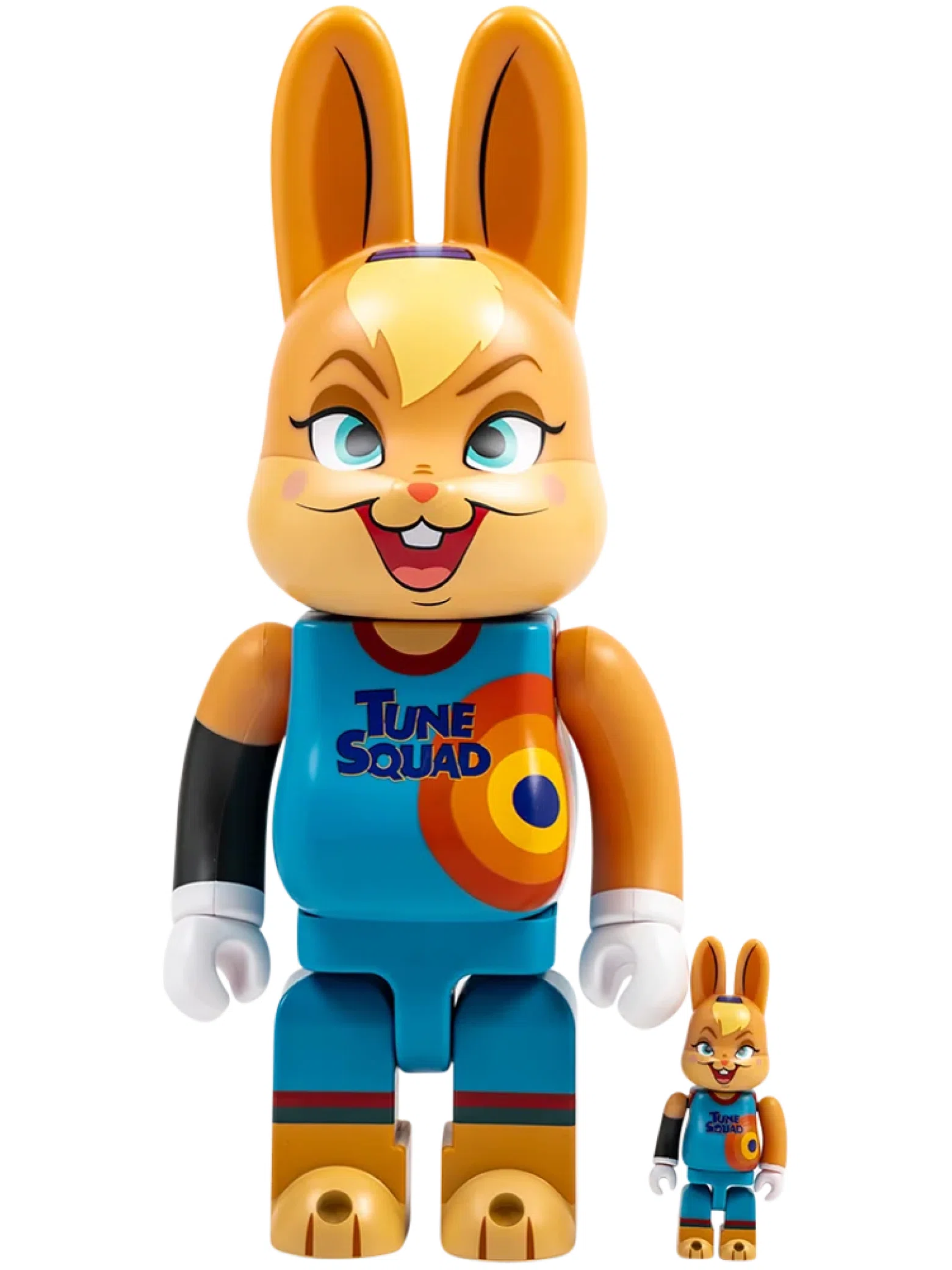 Игрушки Medicom Toy Bearbrick x Space Jam: ANL Rabbrick Lola Bunny "100% & 400% Set" | Farsel