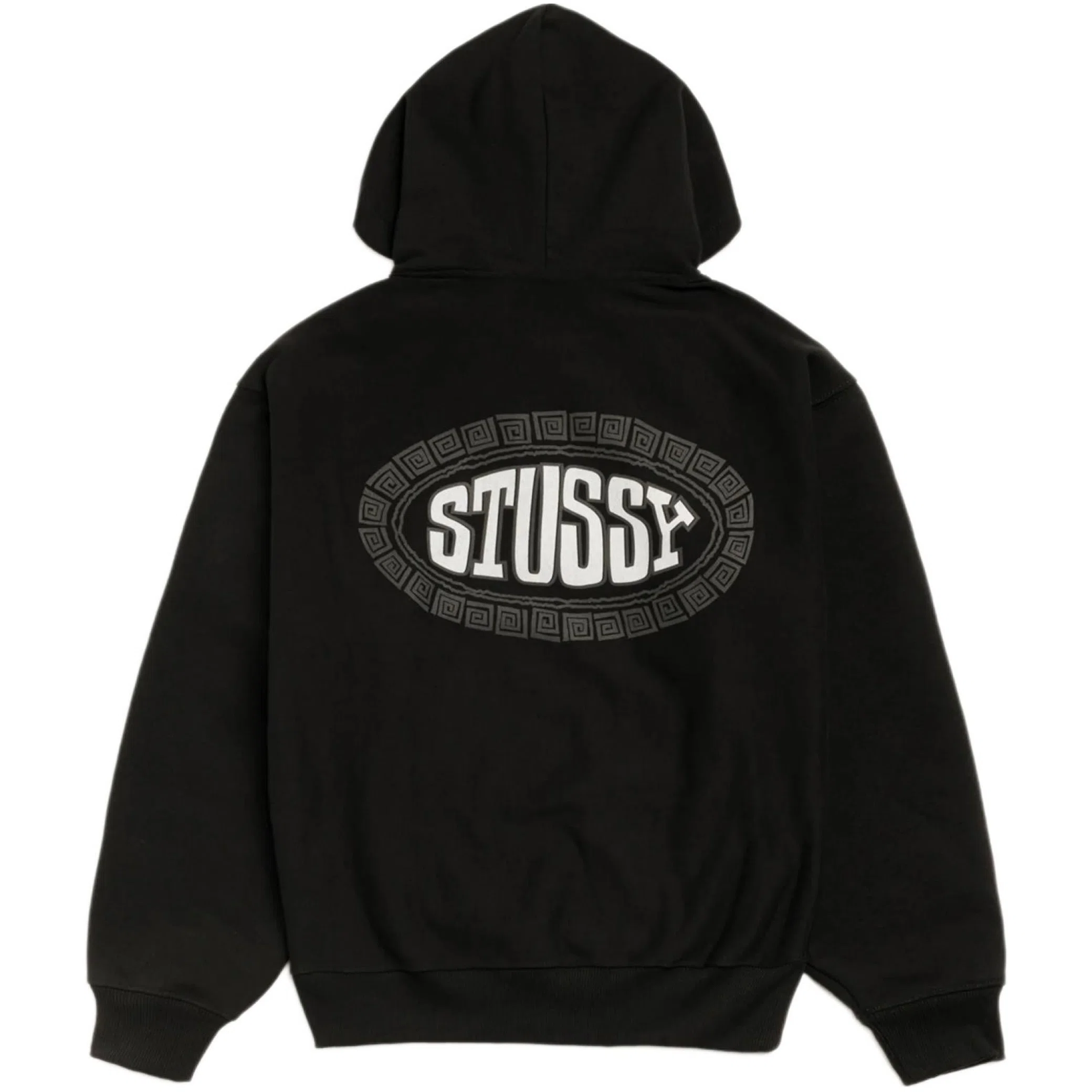 Худи Stussy Tile Oval Hoodie "Black" | Farsel
