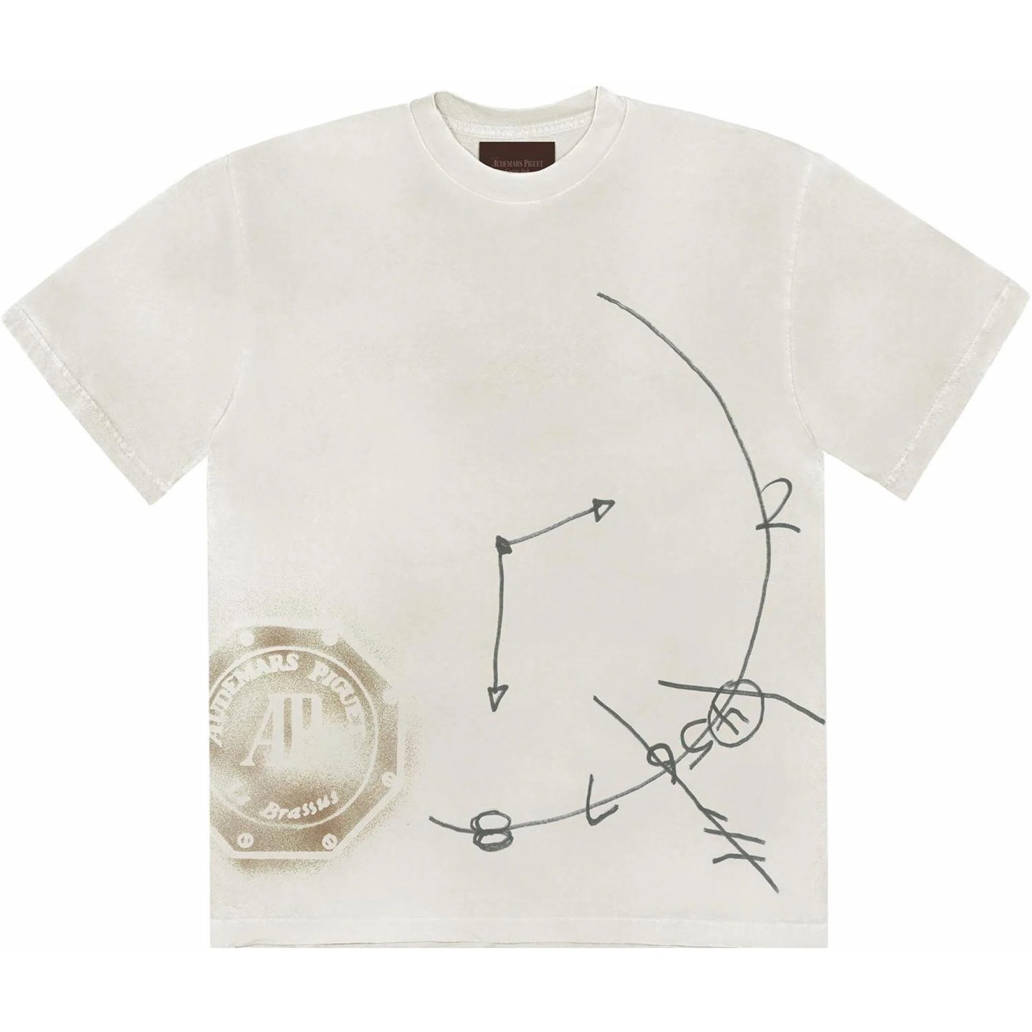 Футболки Travis Scott FW23 Audemars Piguet Time Zones Tee "White" | Farsel