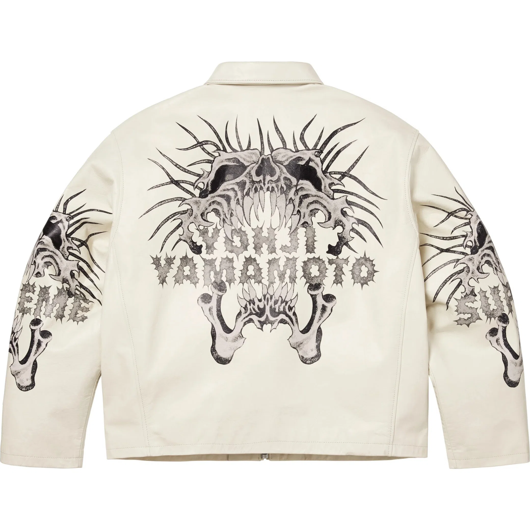 Куртки Supreme FW25 Y’s by Yohji Yamamoto Leather Jacket "White" | Farsel