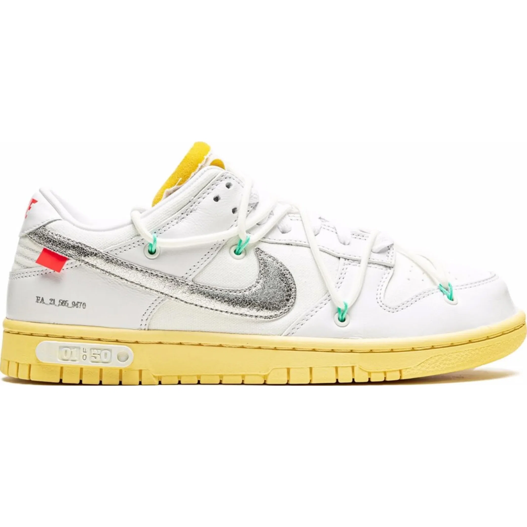  Nike Dunk Low "Off-White - Lot 1" | Farsel