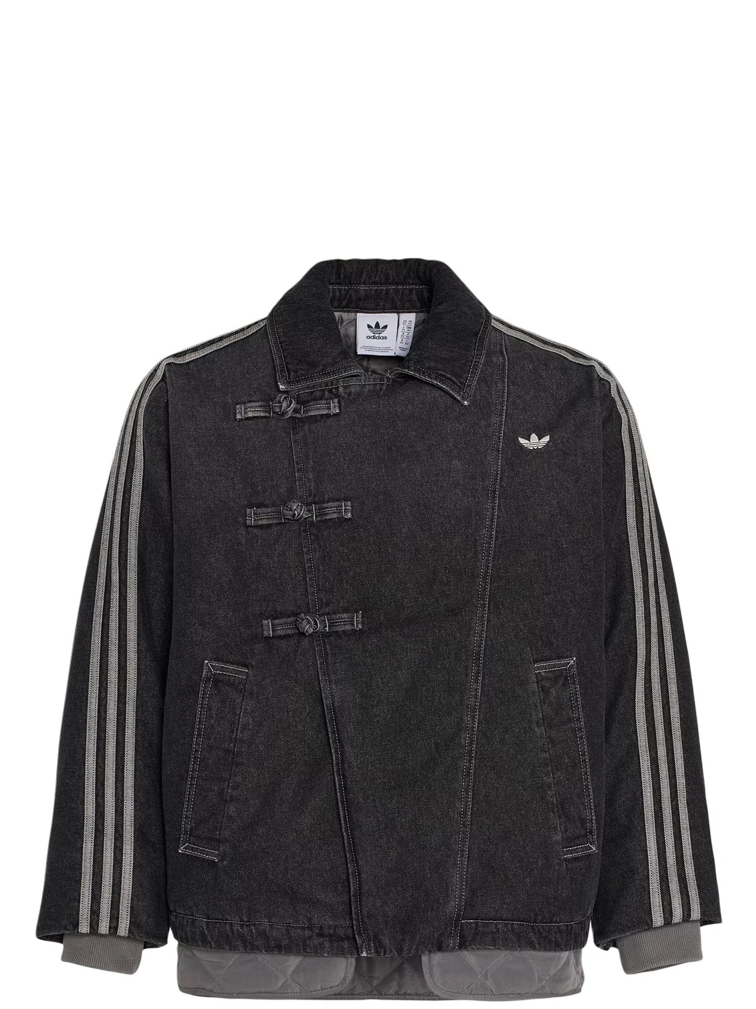 Куртки Adidas Originals CNY Pad Denim Jacket "Black" | Farsel